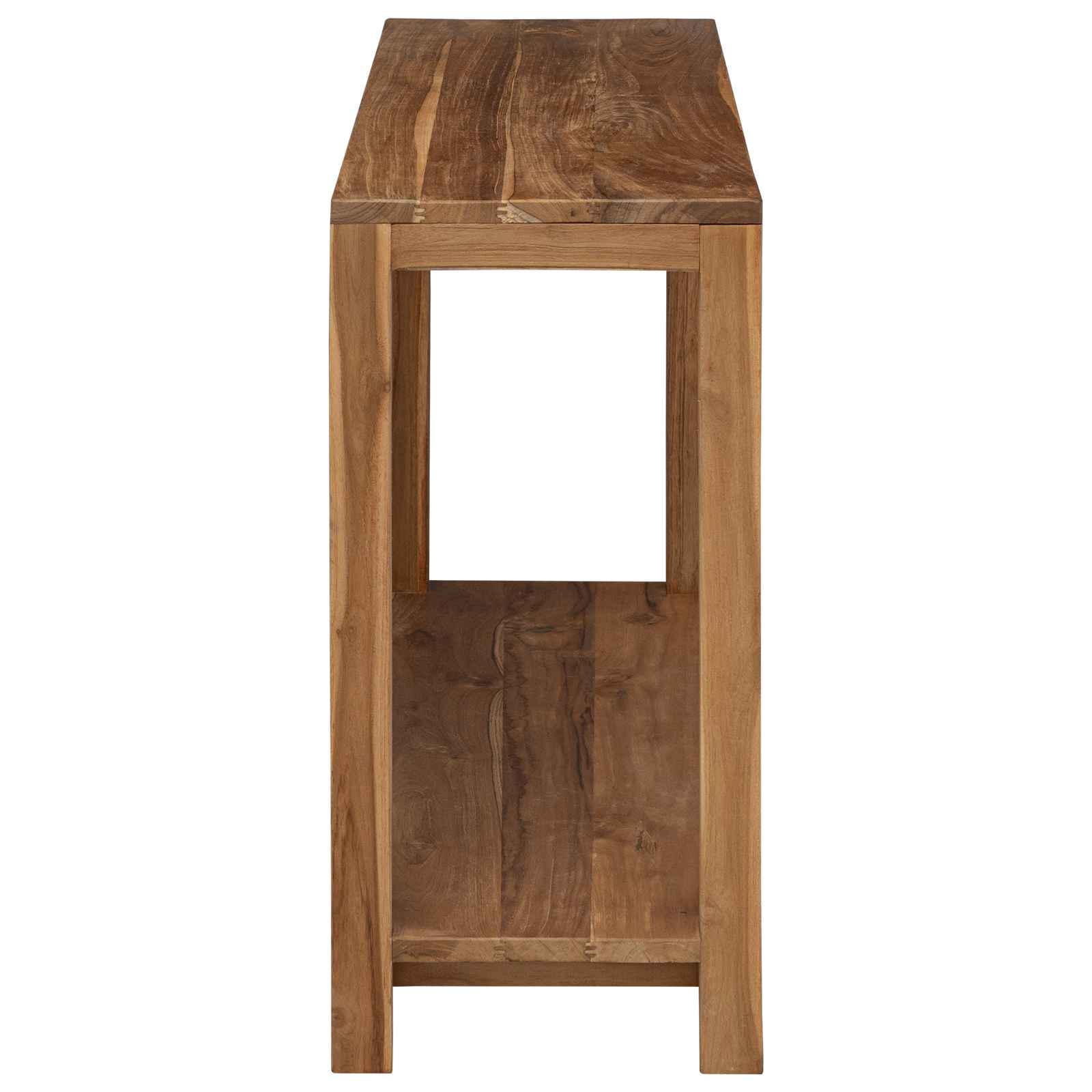 Konzolna stolica Prirodna 110 x 35 x 75 cm Čvrsto teak drvo