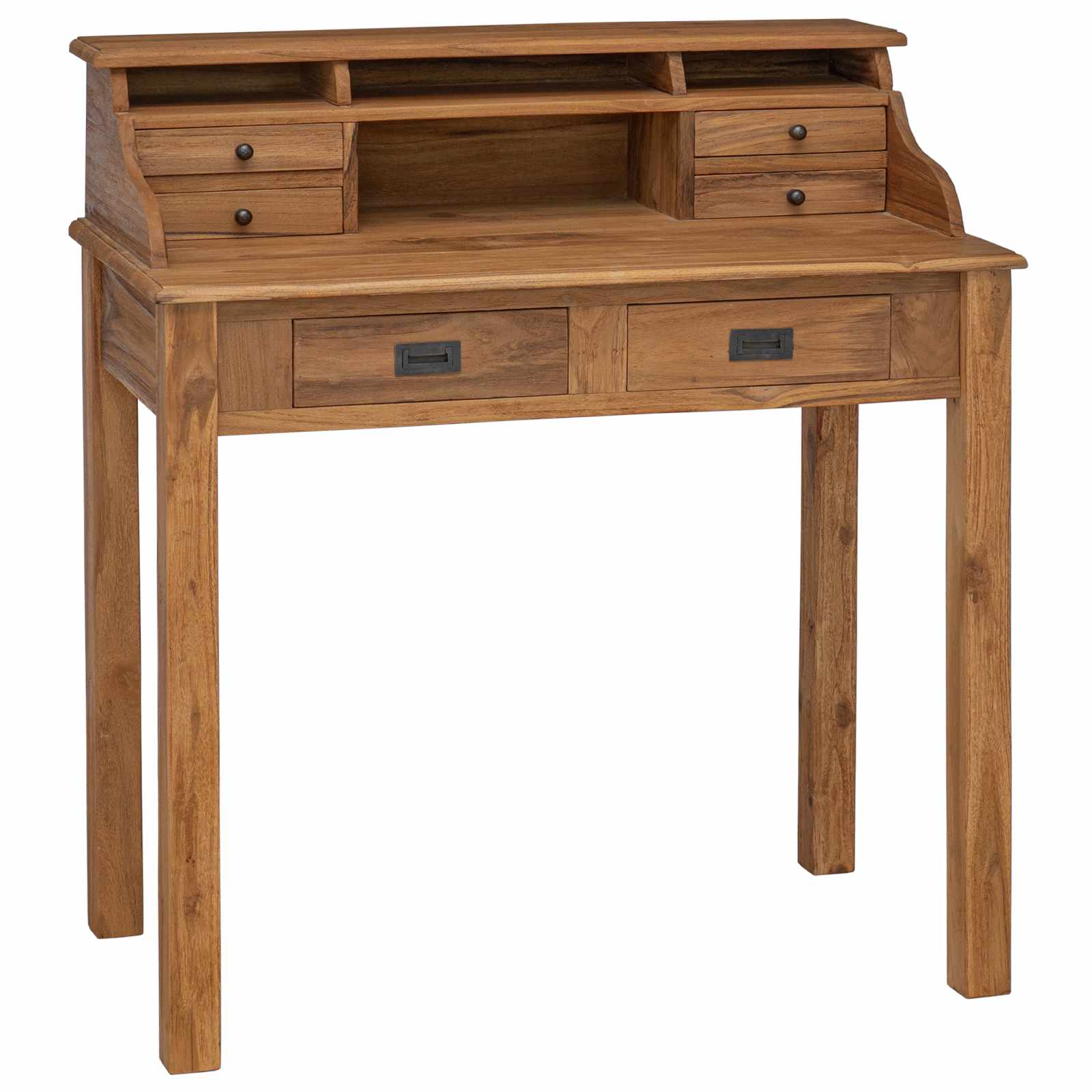 Radni stol Prirodna 89,5 x 49,5 x 100 cm Čvrsto teak drvo