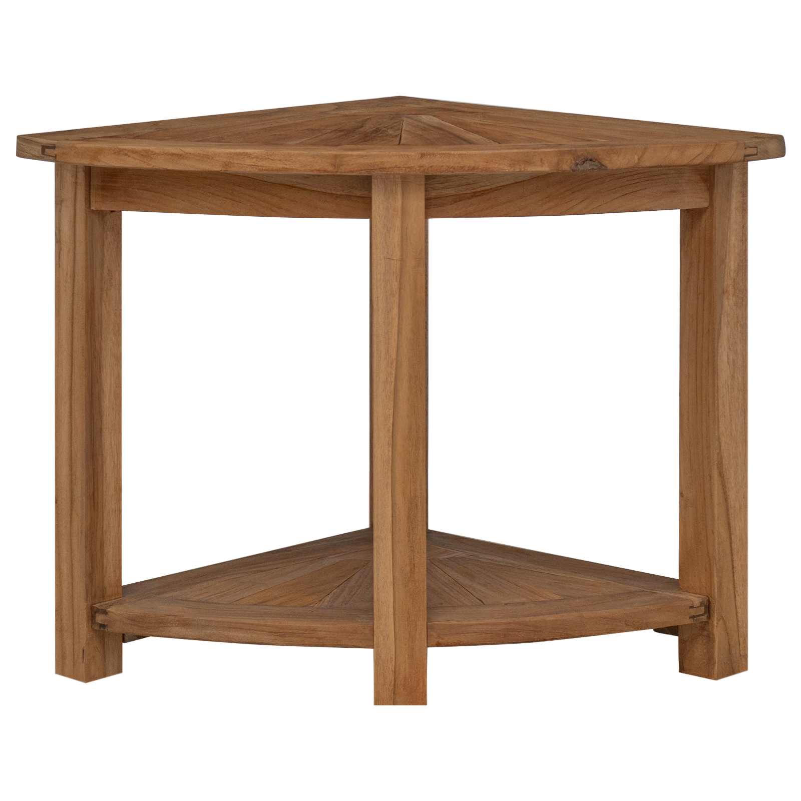Stolić za kupatilo Prirodna 45 x 45 x 46 cm Čvrsto teak drvo