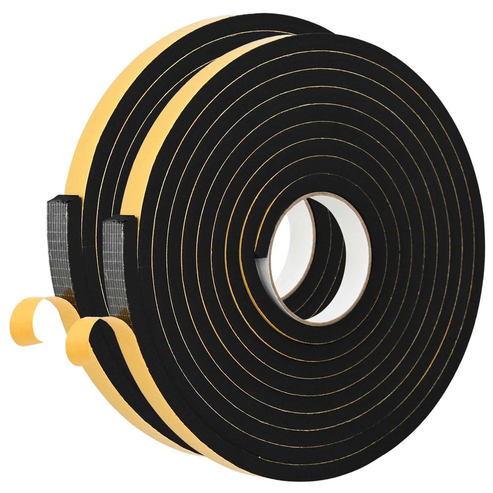 Samoljepljiva pjenasta traka 2 pcs Crna 15mm x 5m CR pjena