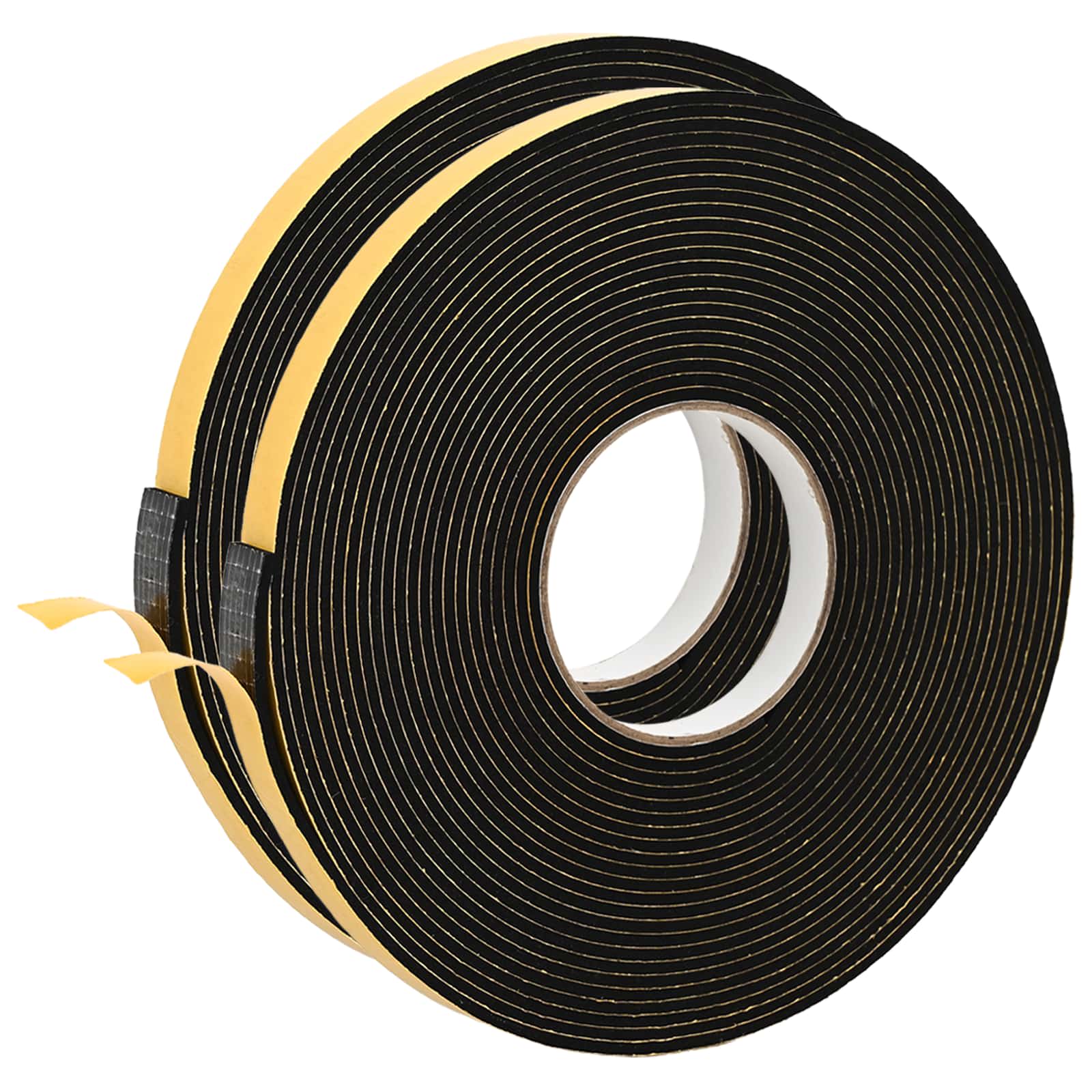 Samoljepljiva pjenasta traka 2 pcs Crna 20mm x 10m CR pjena