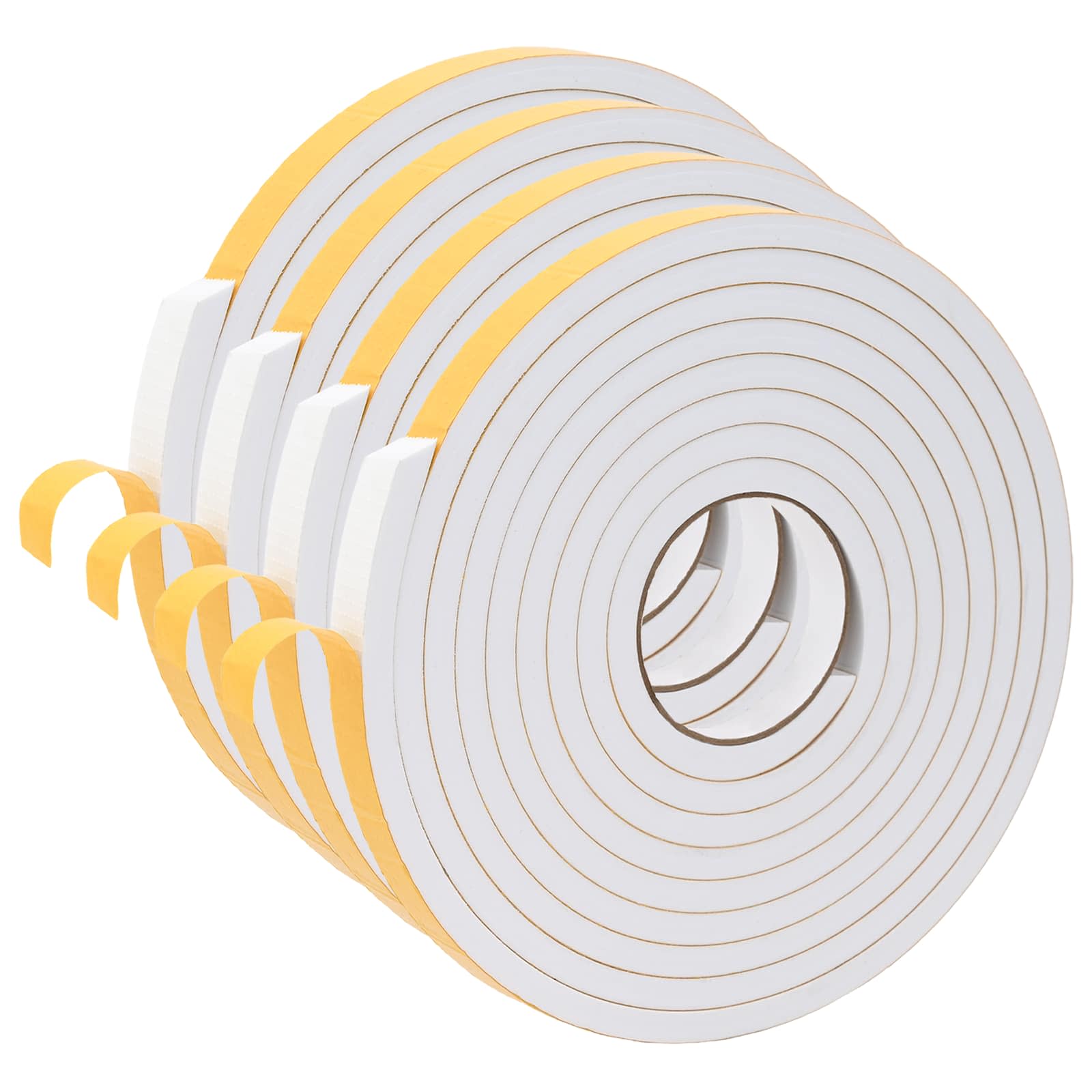 Samoljepljiva pjenasta traka 4 pcs Bijela 15mm x 5m CR pjena