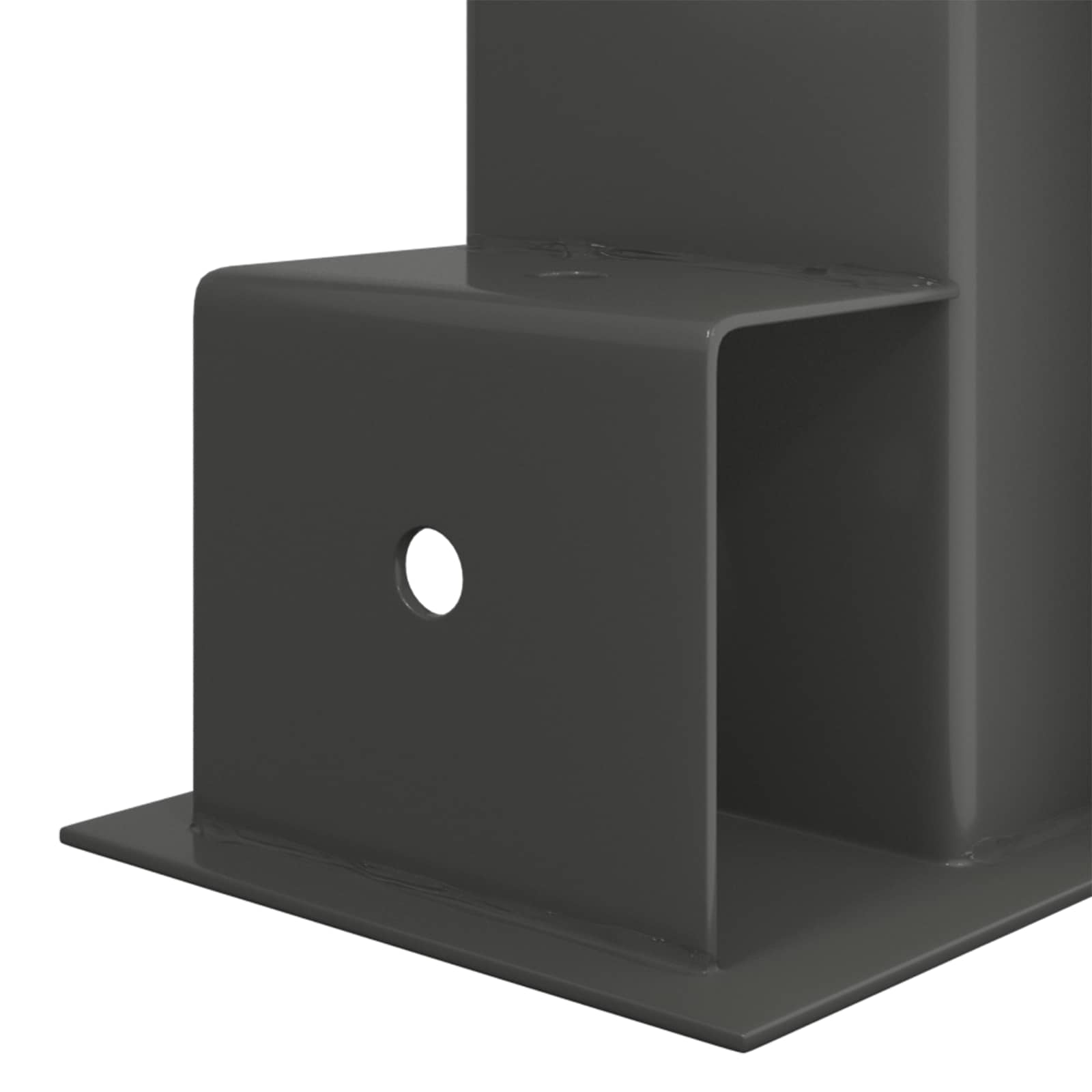 Pomoć za slaganje drva 2 pcs Antracit 34 x 10 x 15 cm Čelik