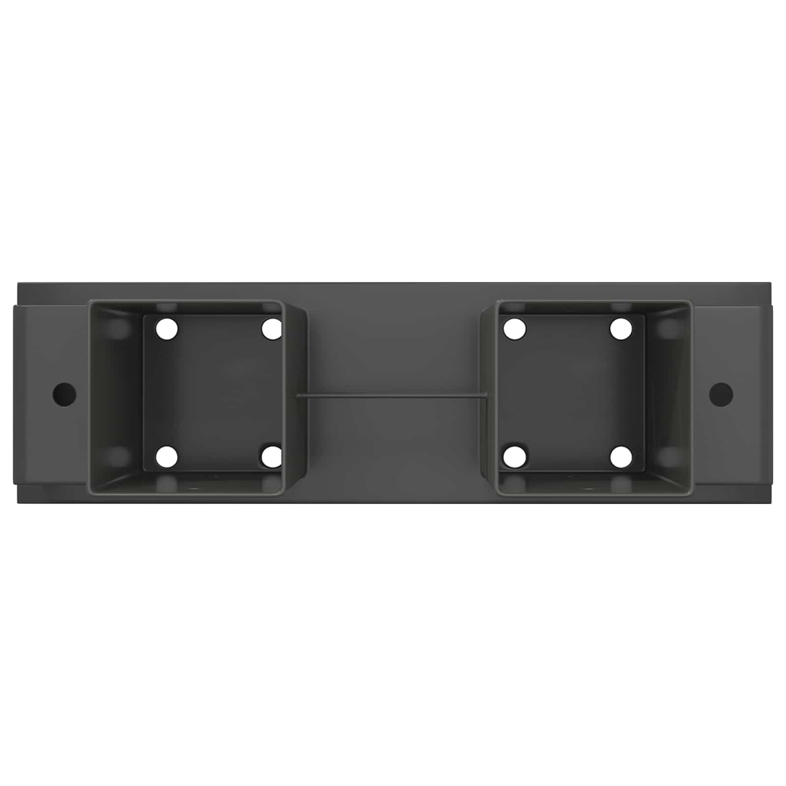 Pomoć za slaganje drva 2 pcs Antracit 34 x 10 x 15 cm Čelik