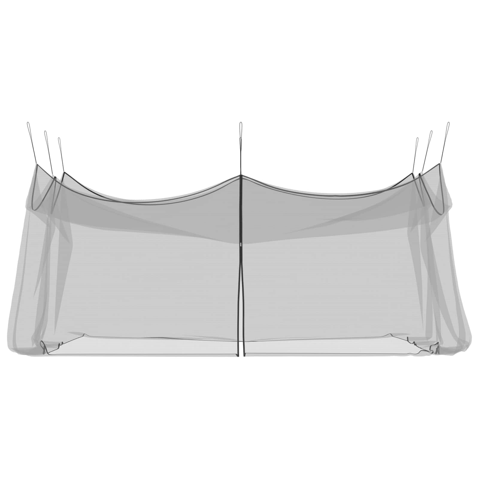 Mreža za komarce u vrtu 156 Crna 3 x 6 x 2,5 m Poliester