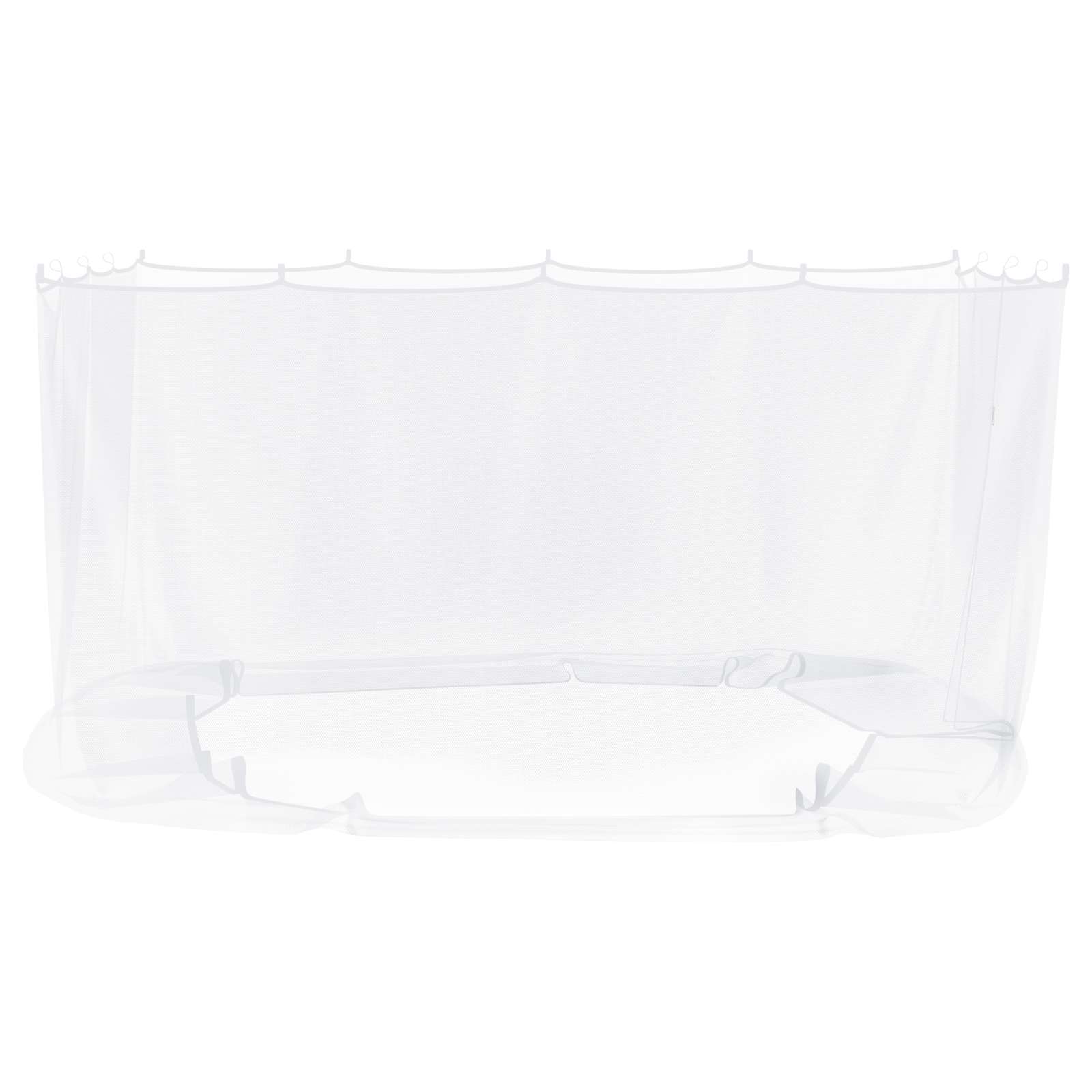 Mreža protiv komaraca za gazebo 220 mesh Bijela 3,6 x 3 x 2 cm