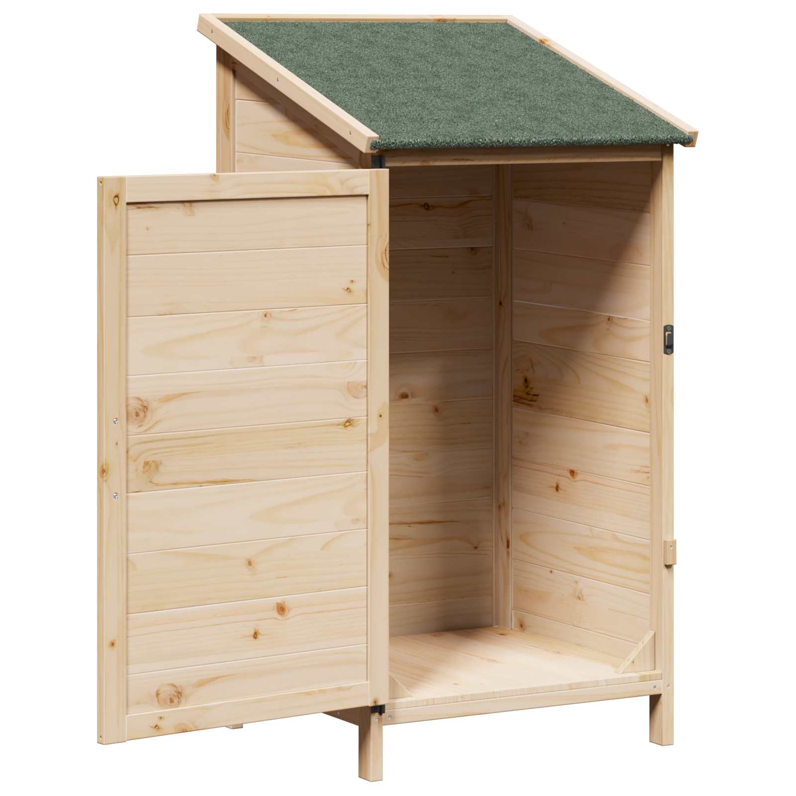 Vrtna Šupa Prirodna 59 x 56 x 113,5 cm Konstruirano drvo