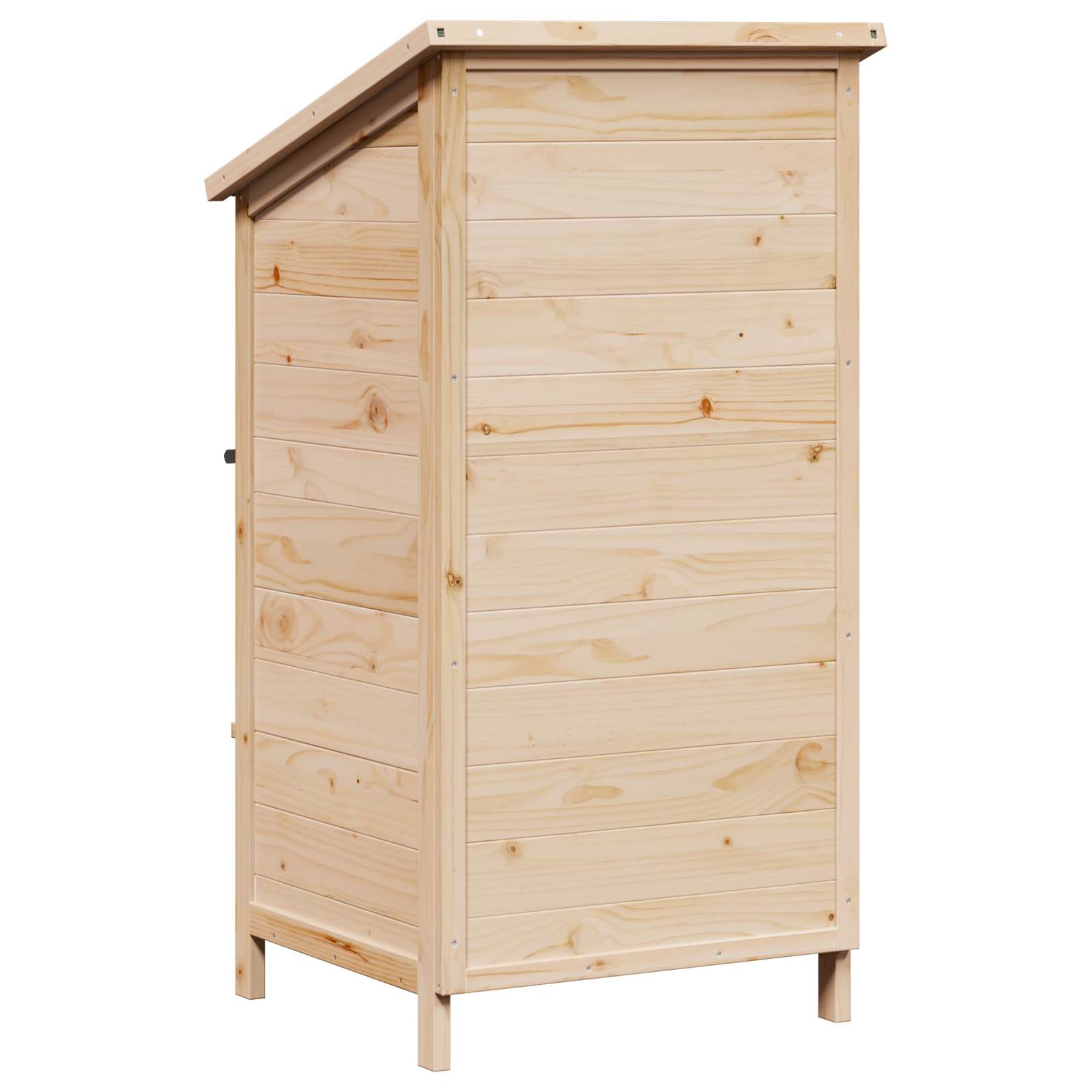 Vrtna Šupa Prirodna 59 x 56 x 113,5 cm Konstruirano drvo
