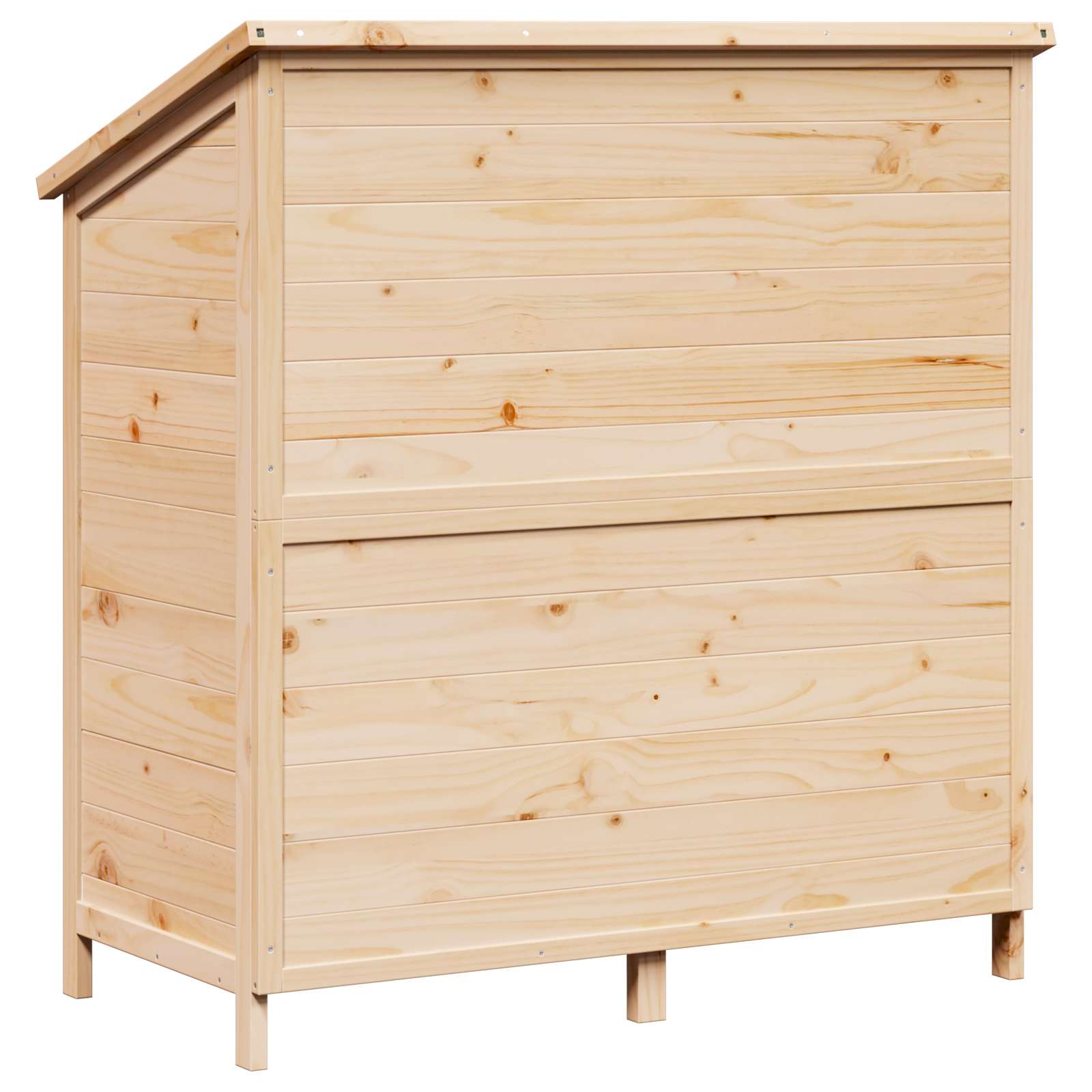 Vrtna Šupa Prirodna 106,5 x 56 x 113,5 cm Čvrsto drvo jele
