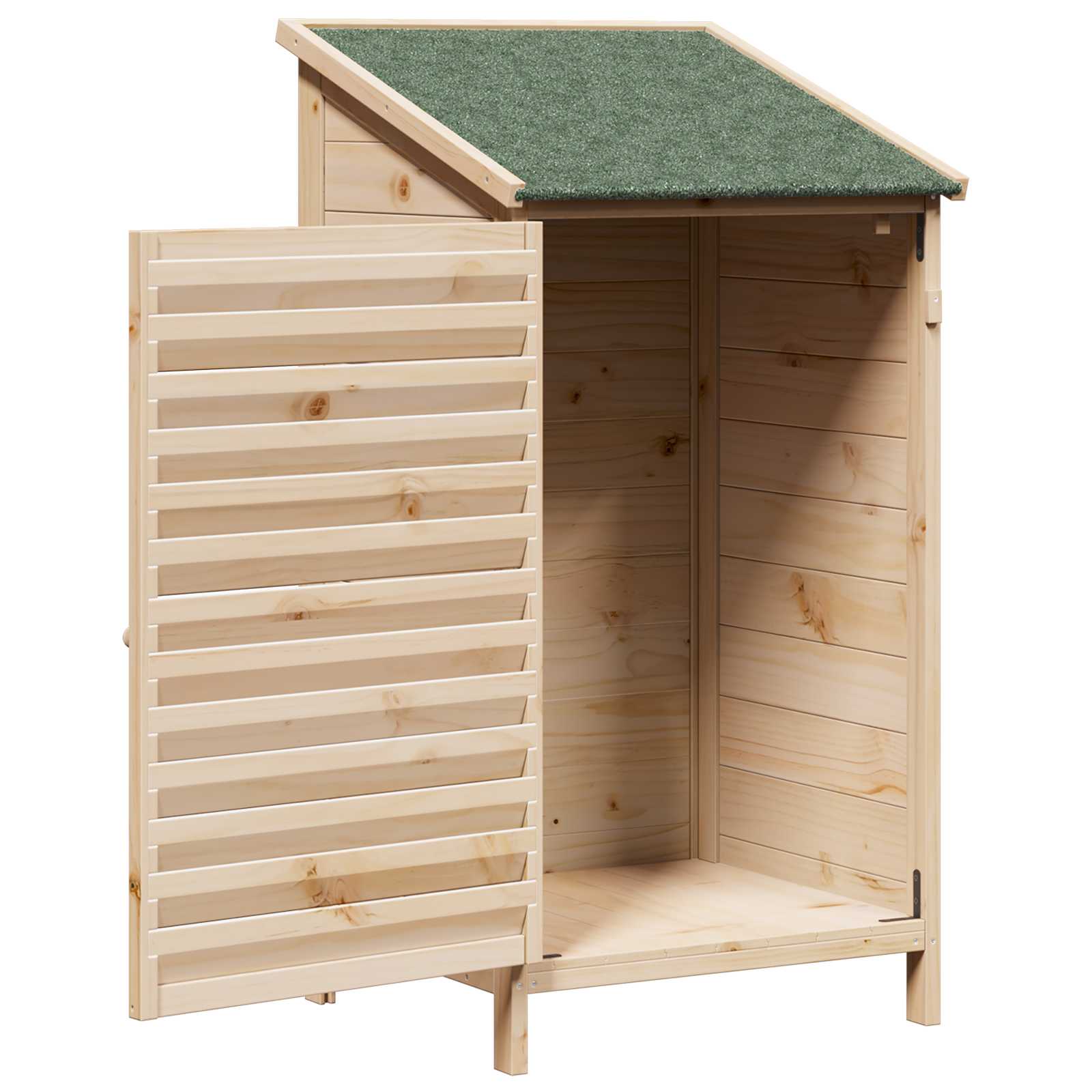 Vrtna Šupa Prirodna 59 x 56 x 113,5 cm Čvrsto drvo jele