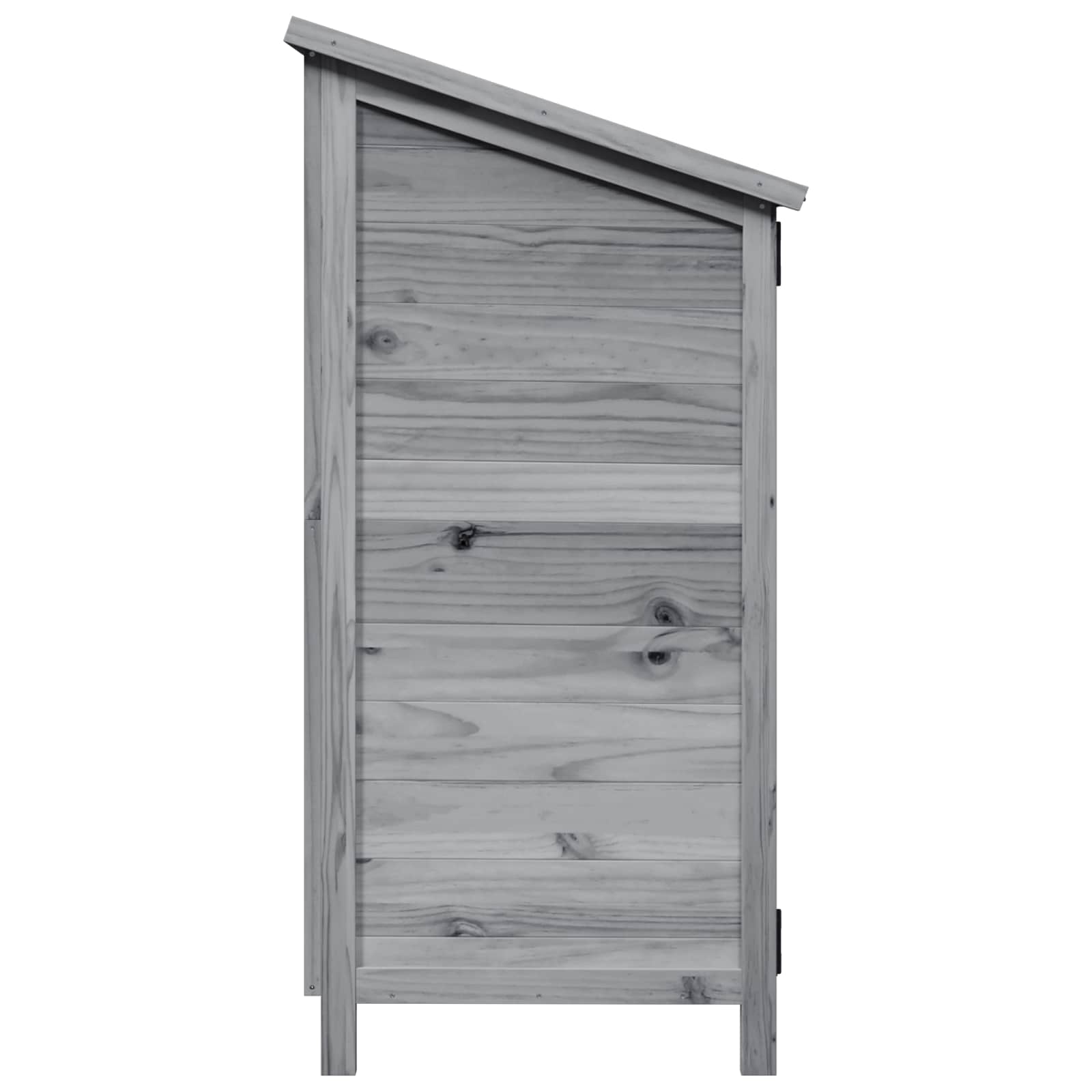 Vrtna Šupa Siva 106 x 56 x 113,5 cm Konstruirano drvo