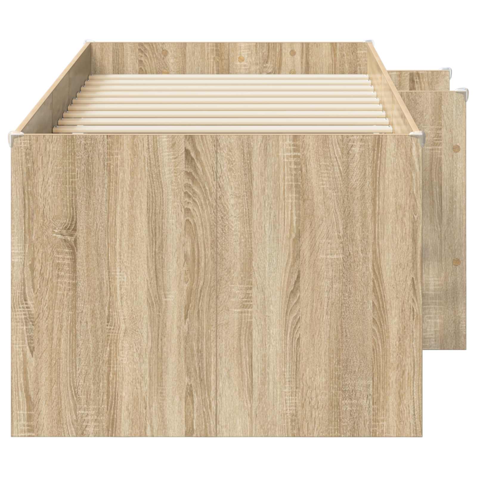 Kreveta za visoko spavanje djece 2 pcs Hrast sonoma 90 x 190 cm