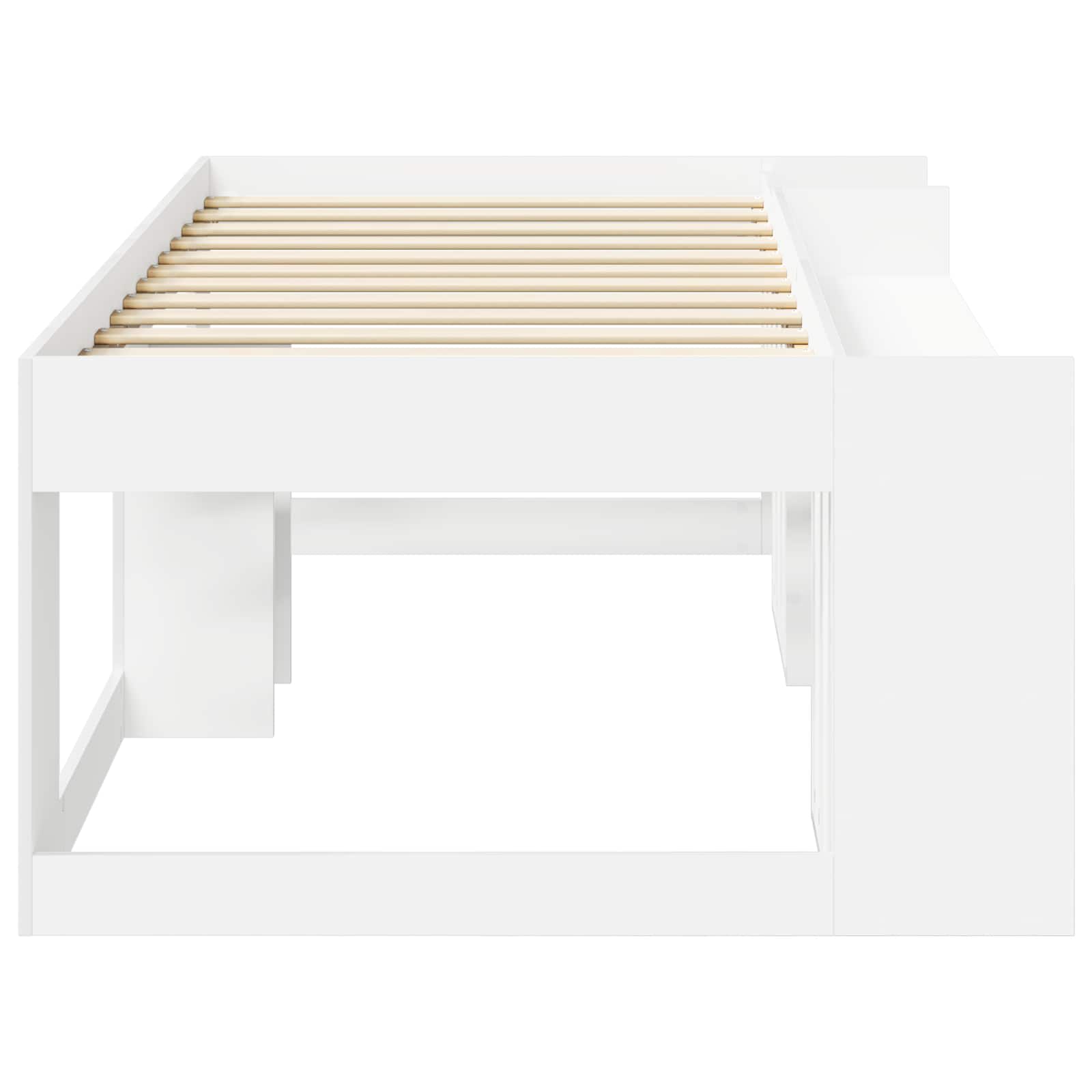 Krevet za djecu s ladicama Bijela 80 x 200 cm Konstruirano drvo
