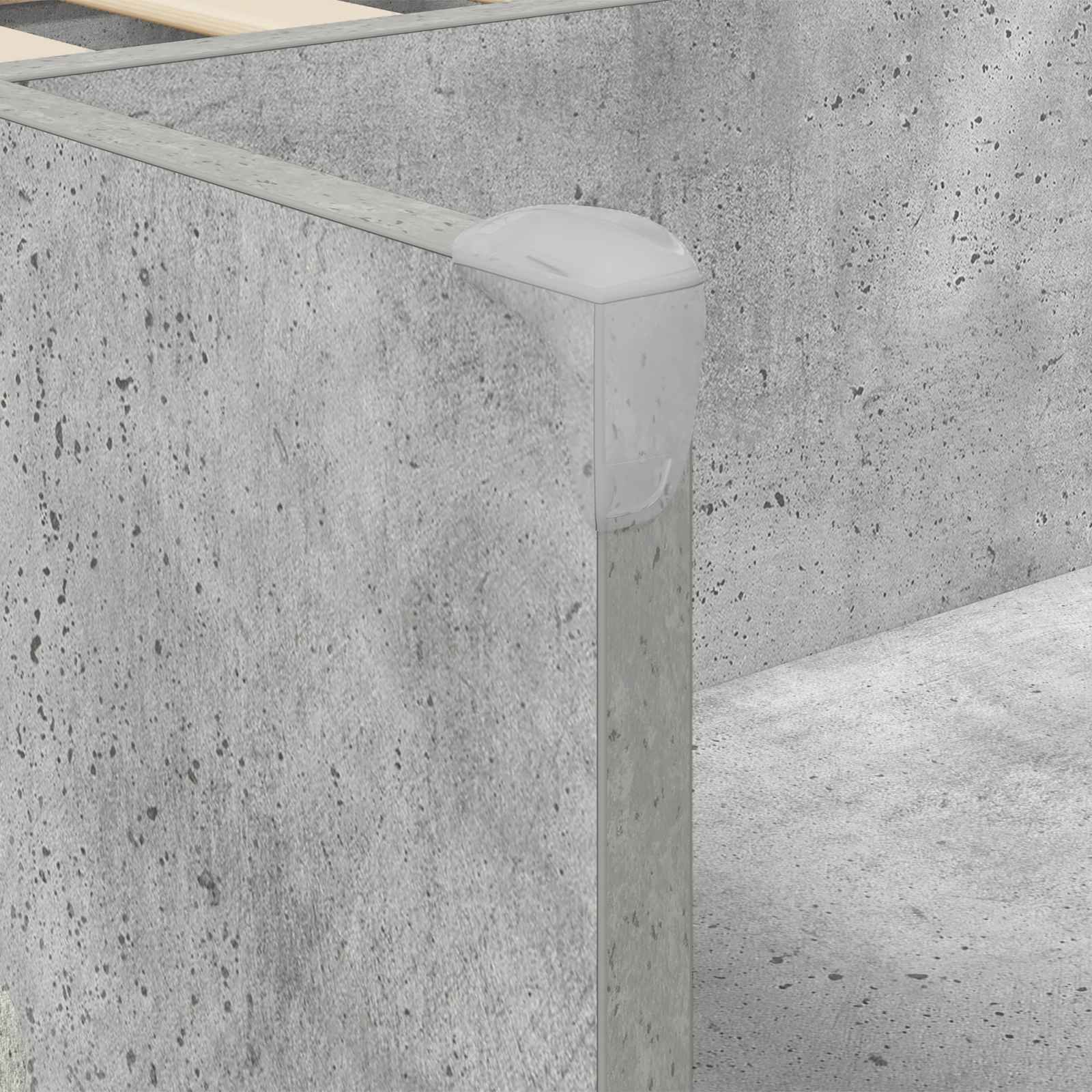 Krevet za djecu s ladicama Betonska siva 80 x 200 cm