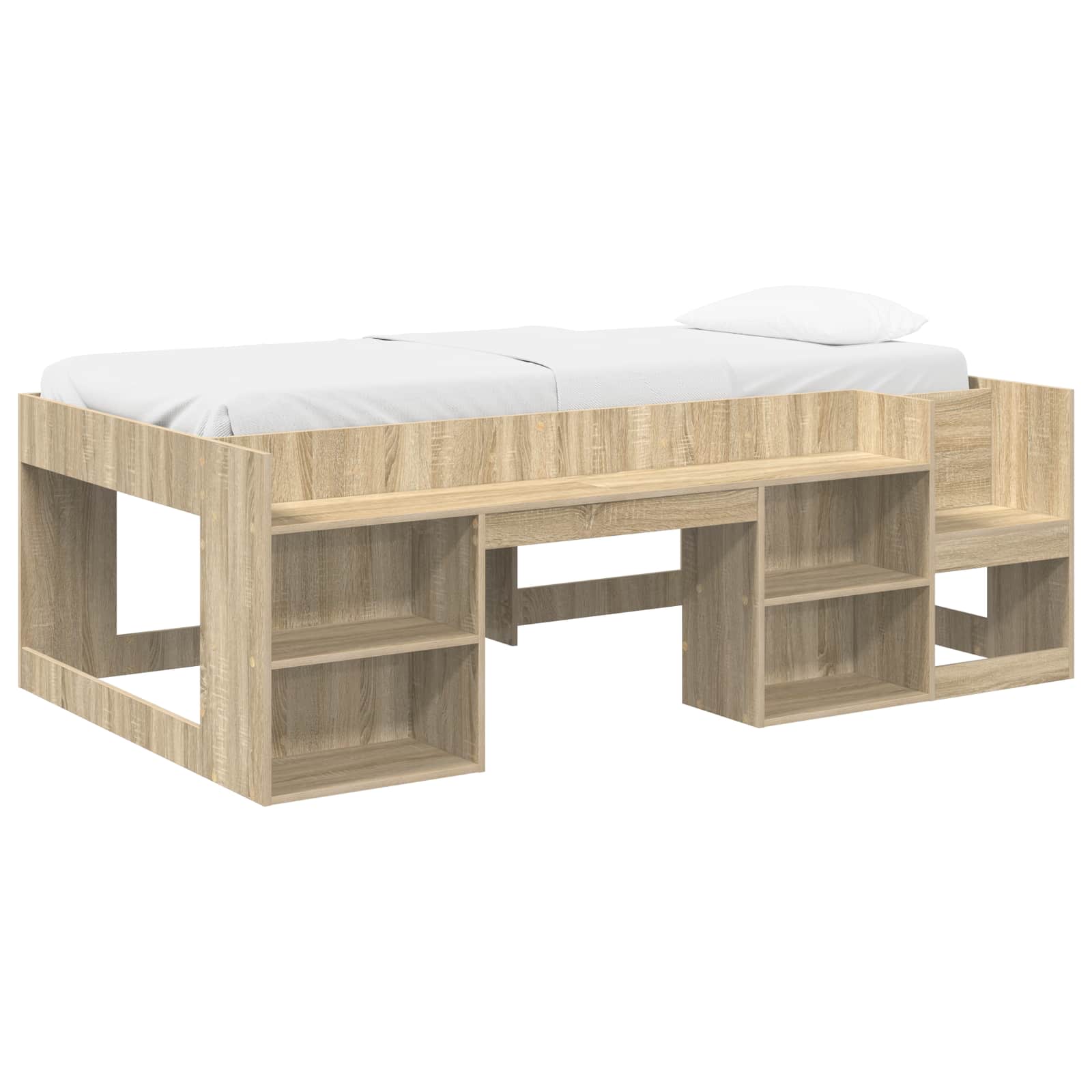 Krevet za djecu s ladicama Hrast sonoma 90 x 200 cm