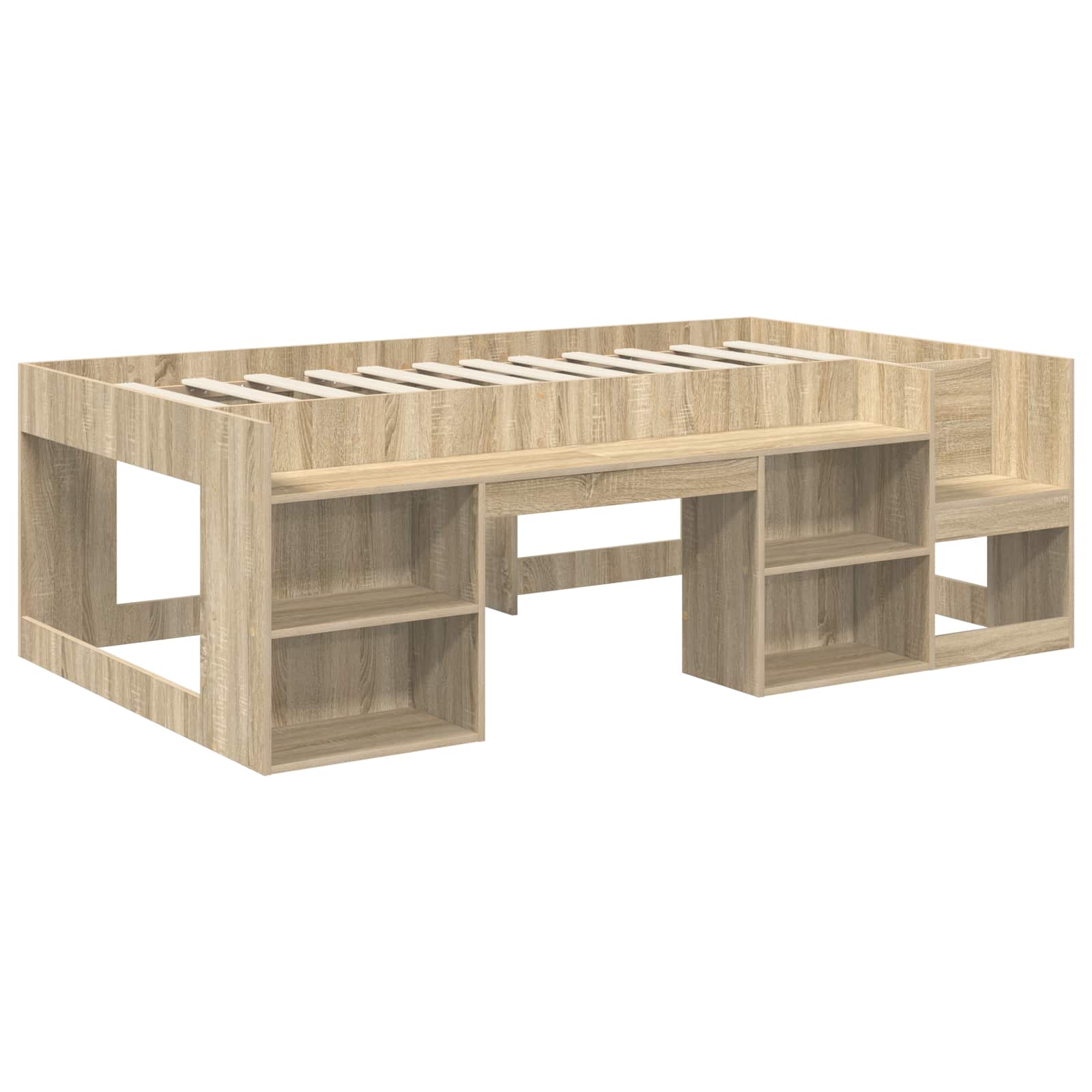 Krevet za djecu s ladicama Hrast sonoma 90 x 200 cm