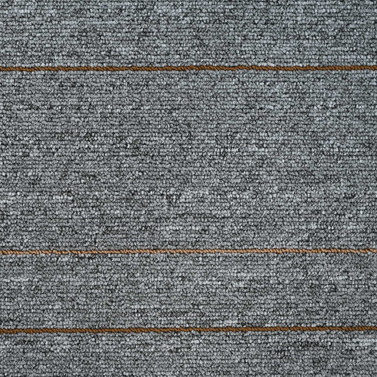 Tepih pločica Svjetlosiva s prugama 50 x 50 cm 36 pcs