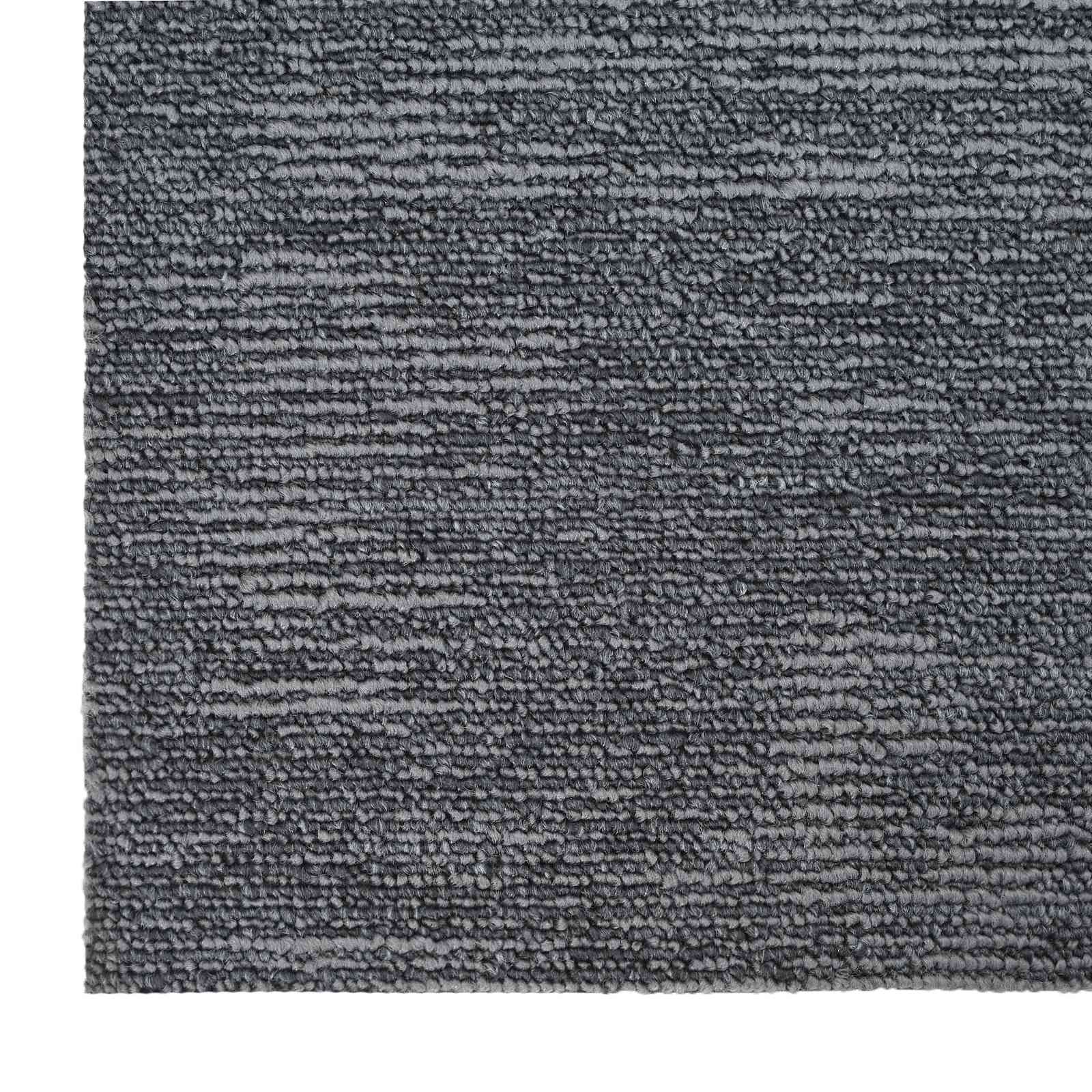 Tepih pločica Sivo Nebo 50 x 50 cm 4 pcs PP i bitumen