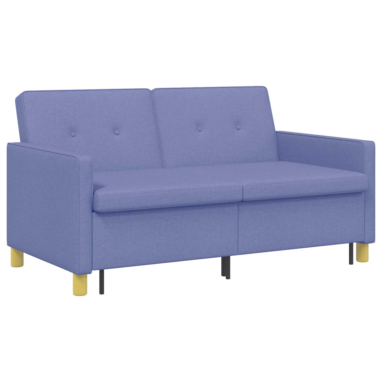 Krevet-sofa na razvlačenje Traper plava Tkanina