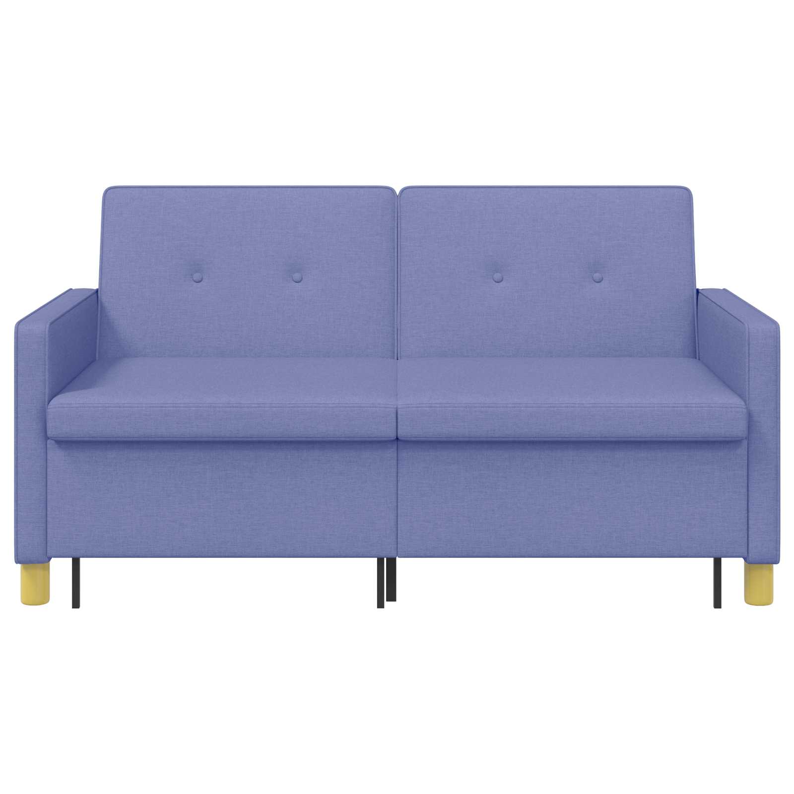 Krevet-sofa na razvlačenje Traper plava Tkanina