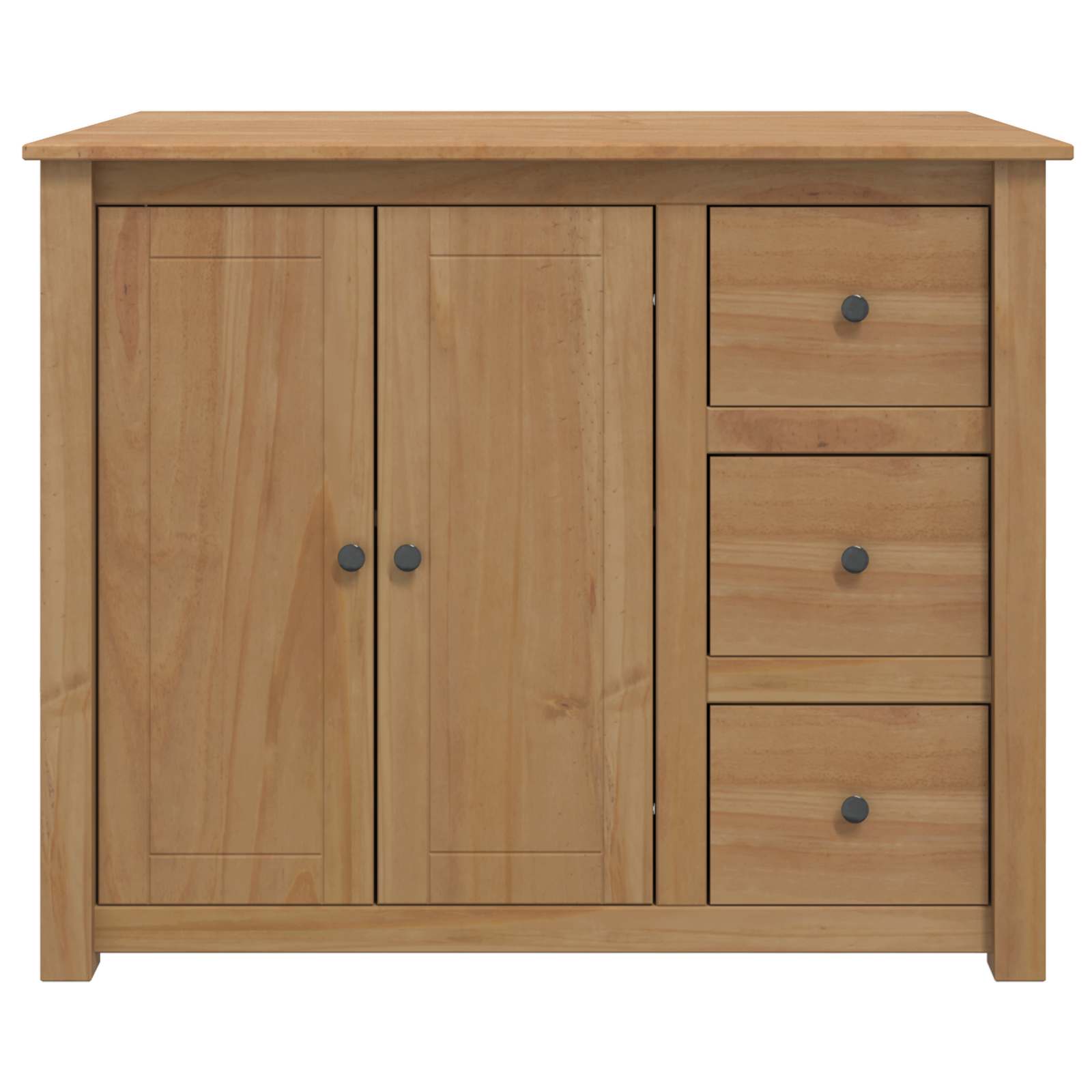 Kuhinjski kolica PANAMA 2 pcs Medeni vosak 112 x 77 x 90 cm