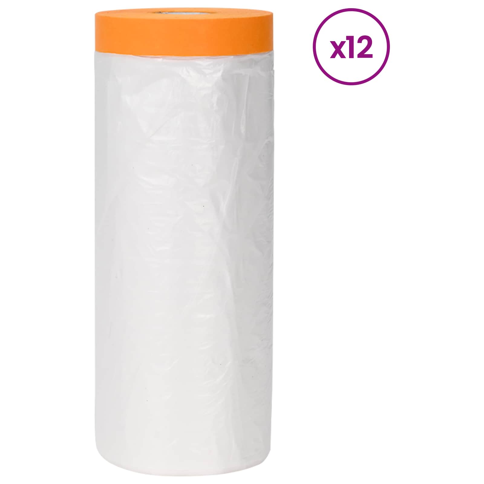 Prozračna ploča s ljepilom 12 pcs *Transparent*an 210 x 2000 cm