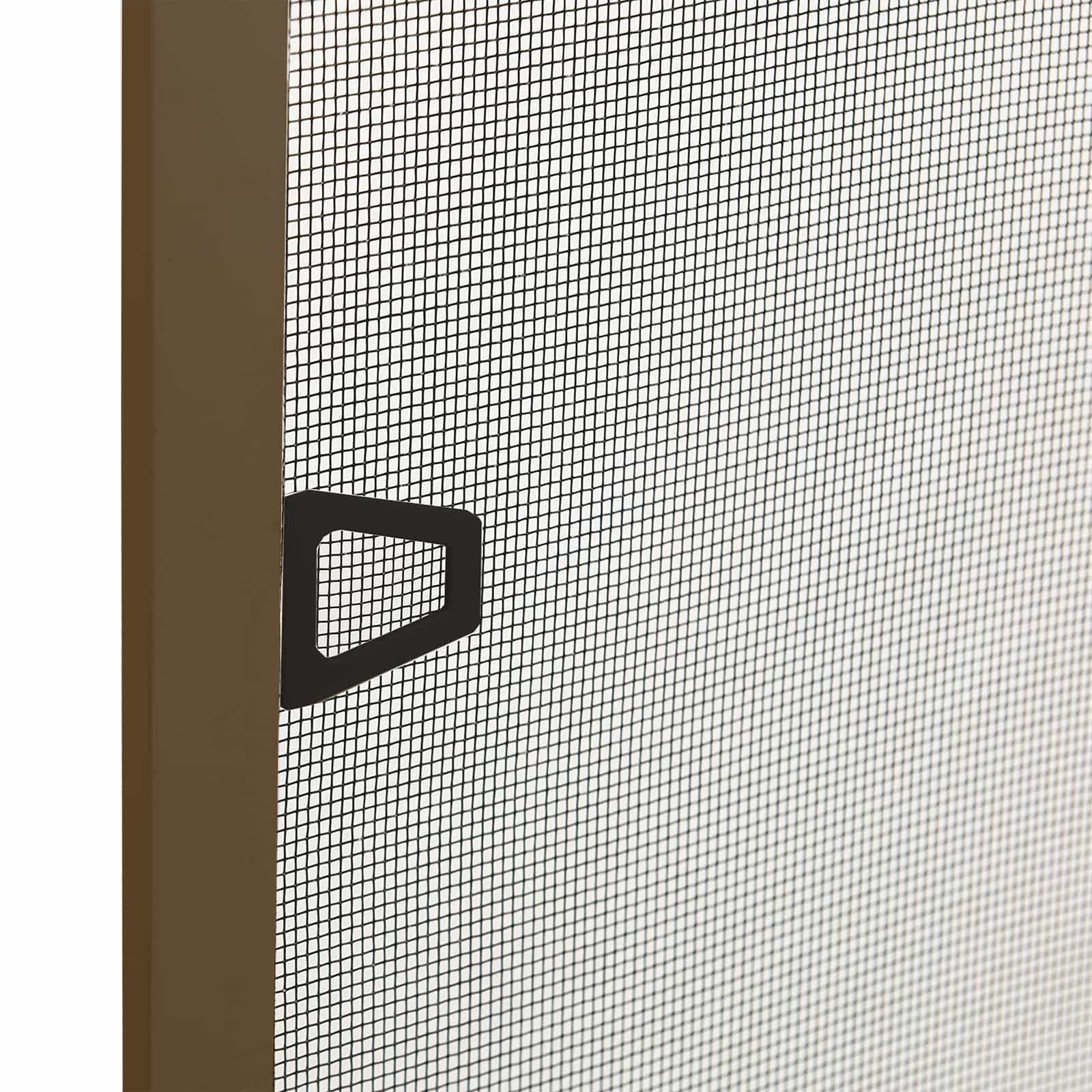Mreža protiv insekata za prozore Smeđa 120 x 140 cm