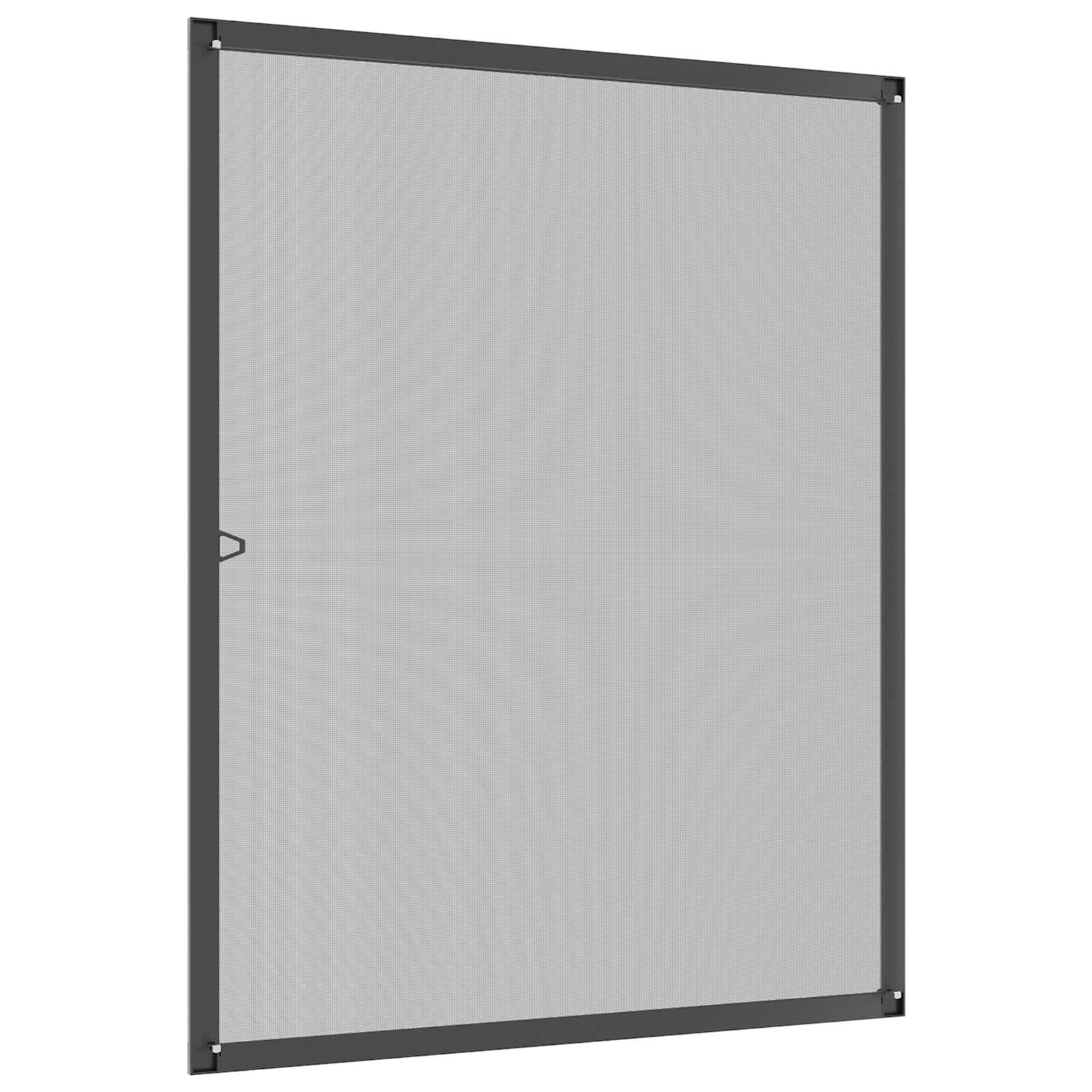 Mreža protiv insekata za prozore Antracit 120 x 140 cm