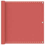 Balcony ekran Terakota 120 x 800 cm HDPE i Aluminij