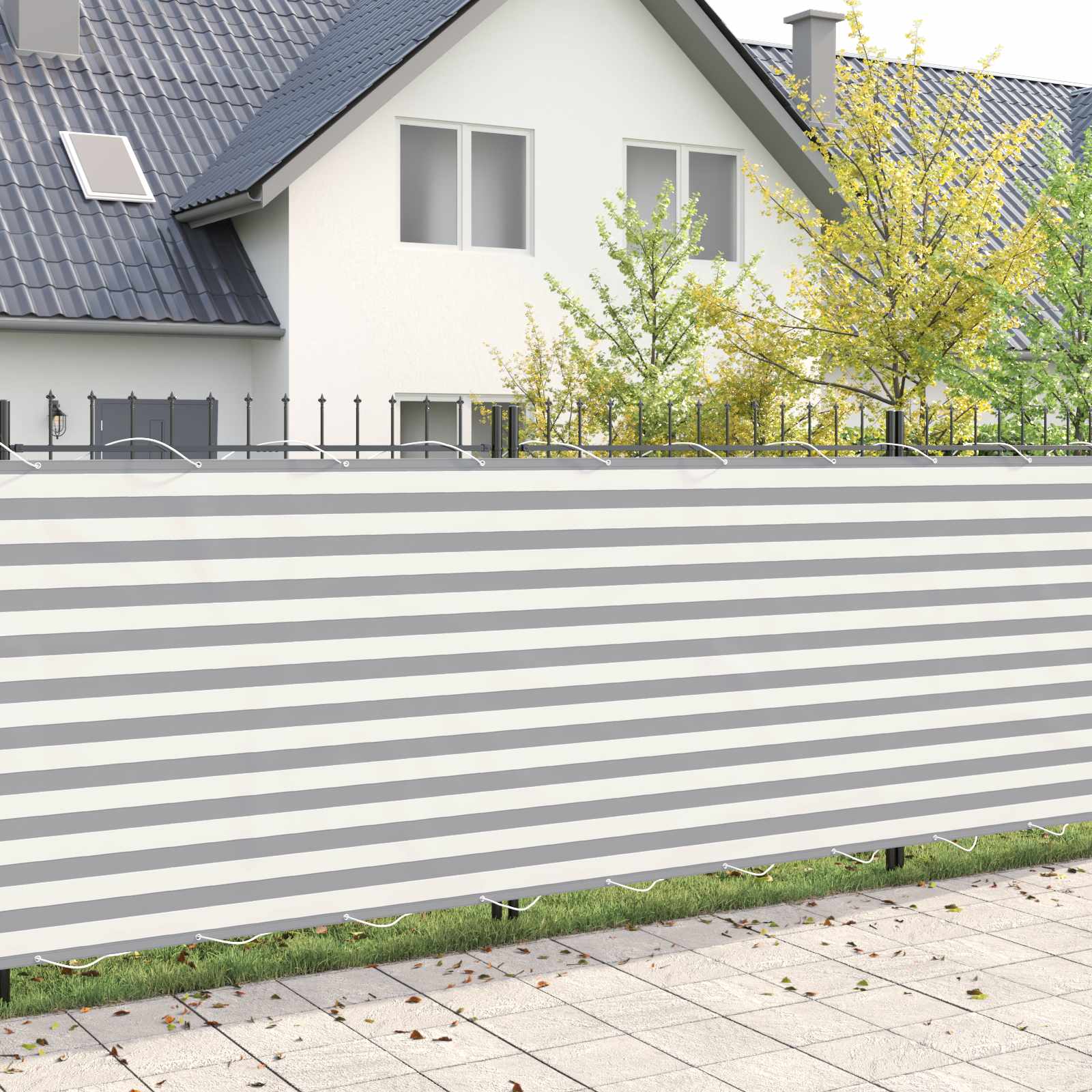 Zaslon za privatnost na balkonu 200 x 400 cm