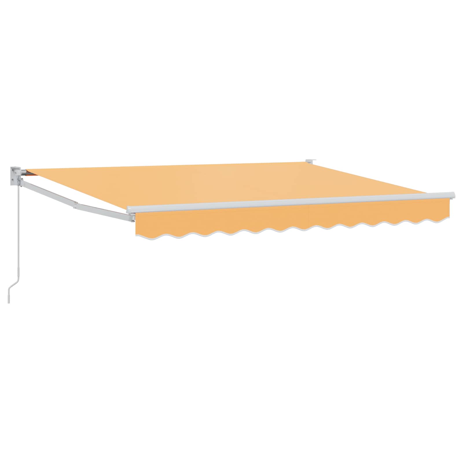 Povlačivi tende Pijesak 4 x 2 m 100% Poliester i Aluminij