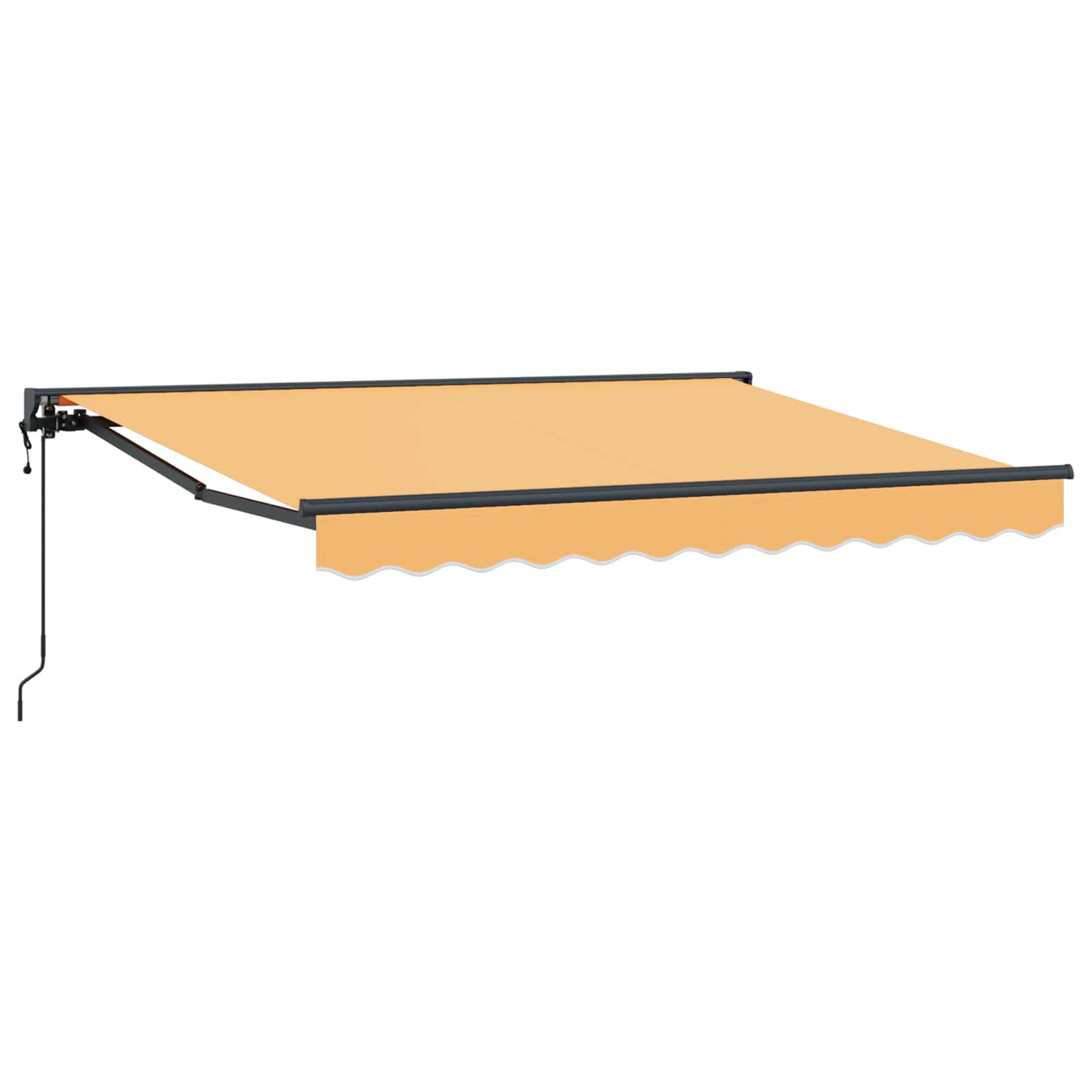 Povlačivi tende Pijesak 3 x 2,5 m Poliester i aluminij