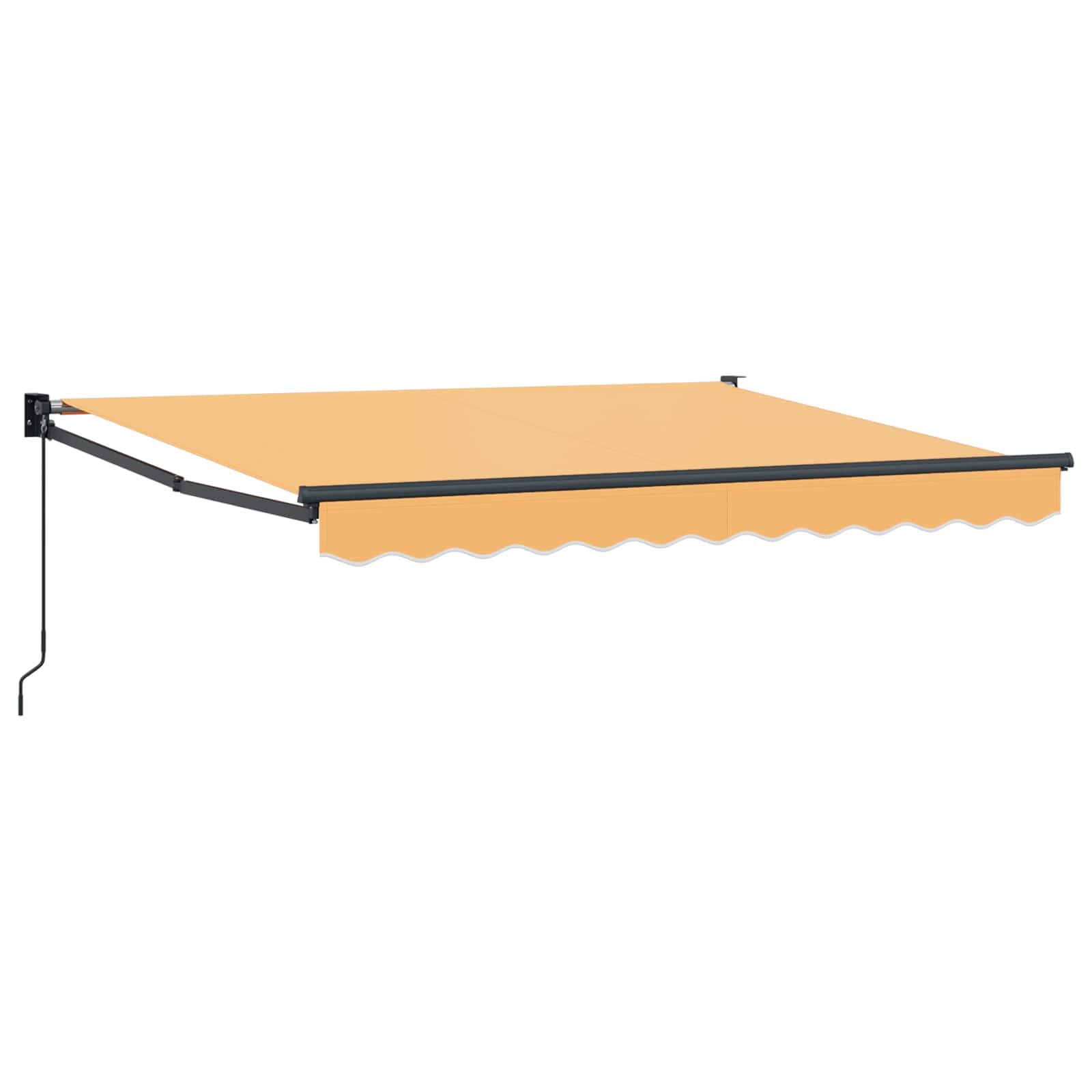 Povlačivi tende Pijesak 3,5 x 2,5 m 100% Poliester i Aluminij