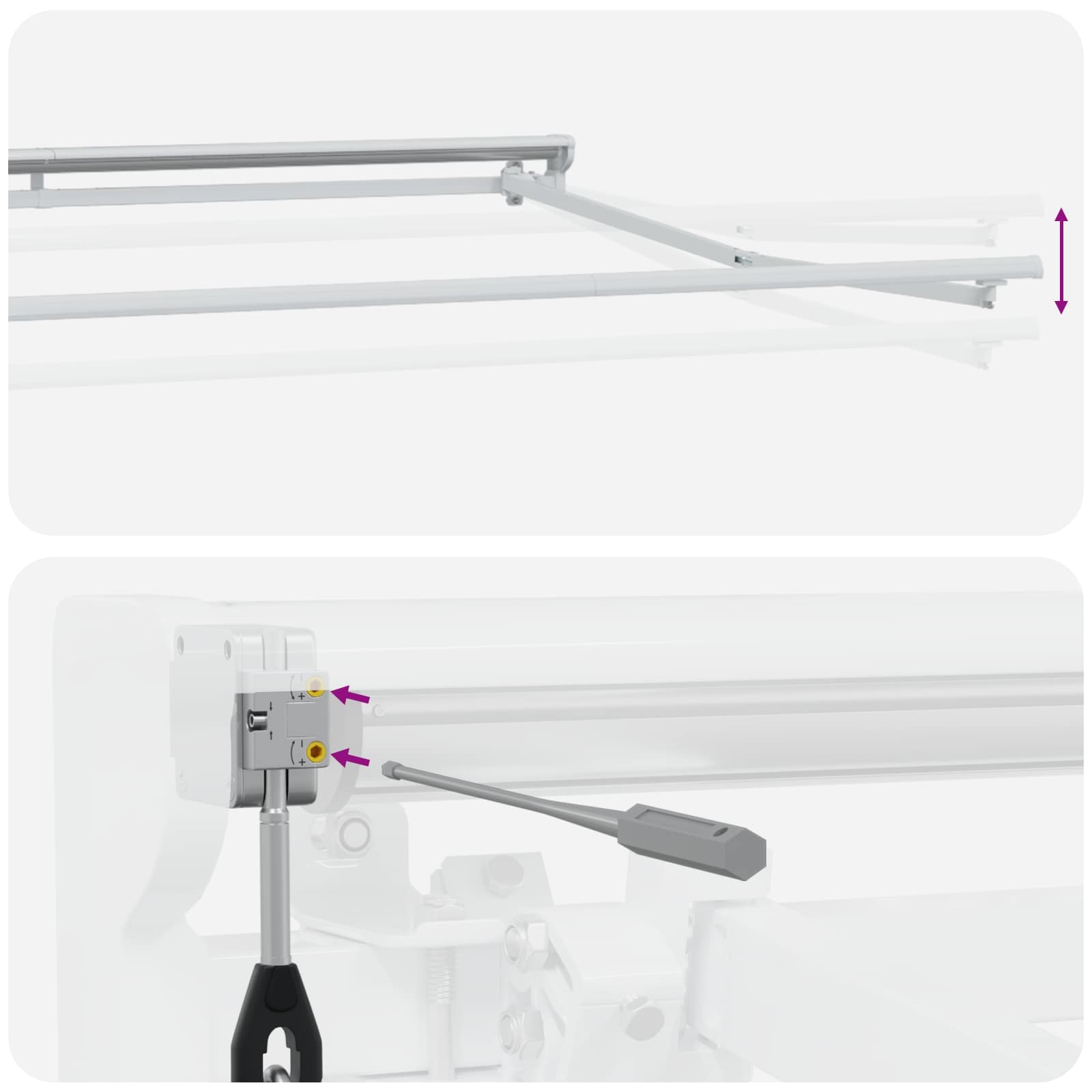Električna retraktabilna tenda Sivosmeđa 3,5 x 2,5 m