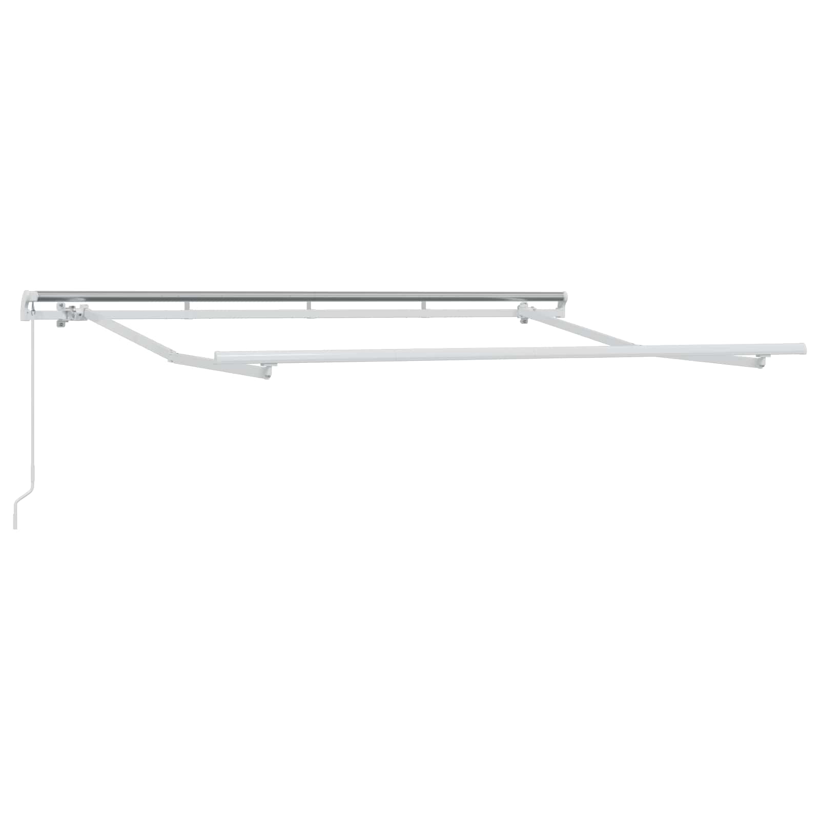 Povlačivi tende Pijesak 4 × 3 m Poliester i aluminij