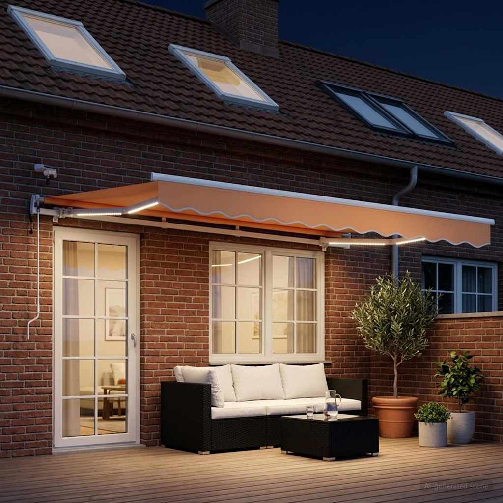 Tkanina za tende Pijesak 600 × 300 cm Poliester