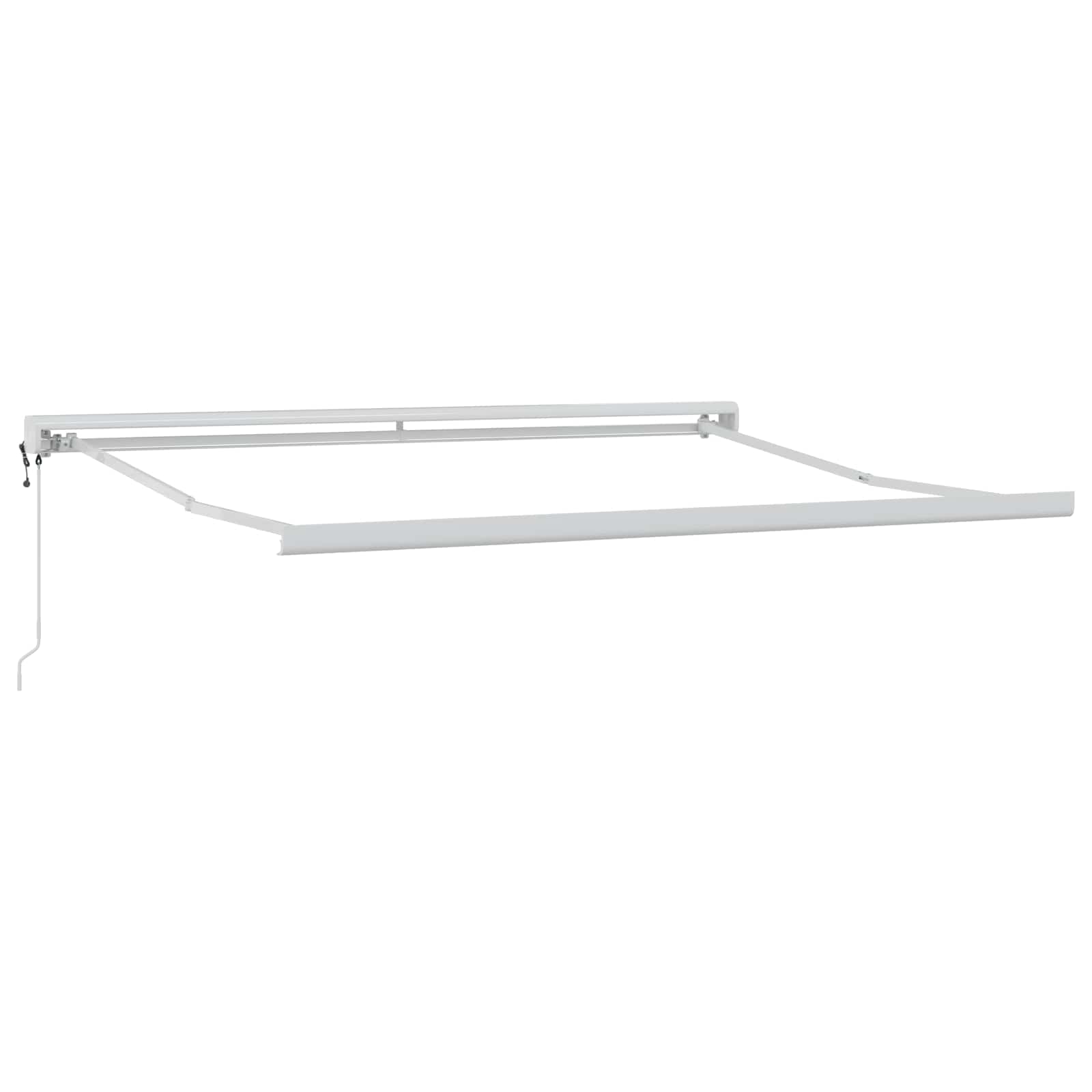 Povlačivi tende Pijesak 500 × 300 cm Tkanina i Metal