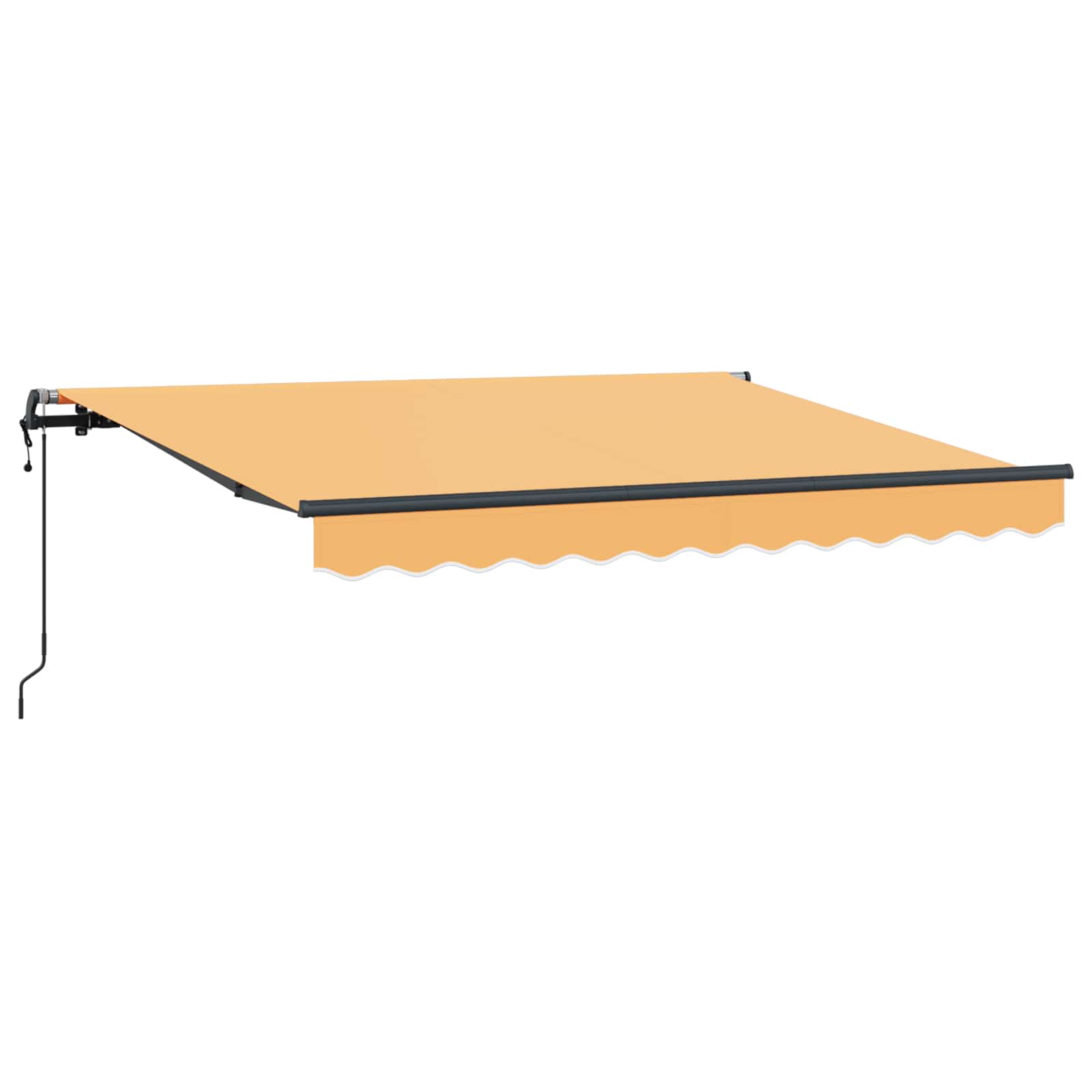 Povlačivi tende Pijesak 500 × 350 cm Tkanina i Aluminij