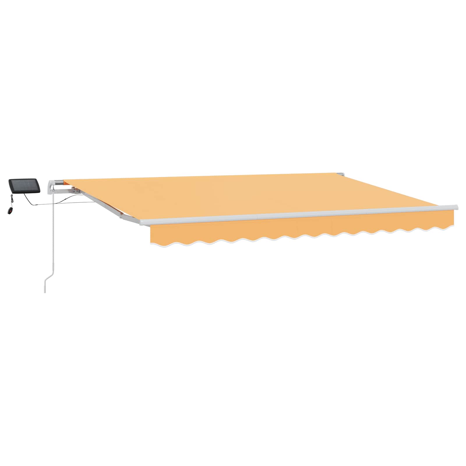 Povlačivi tende Pijesak 600 × 350 cm Tkanina i Aluminij