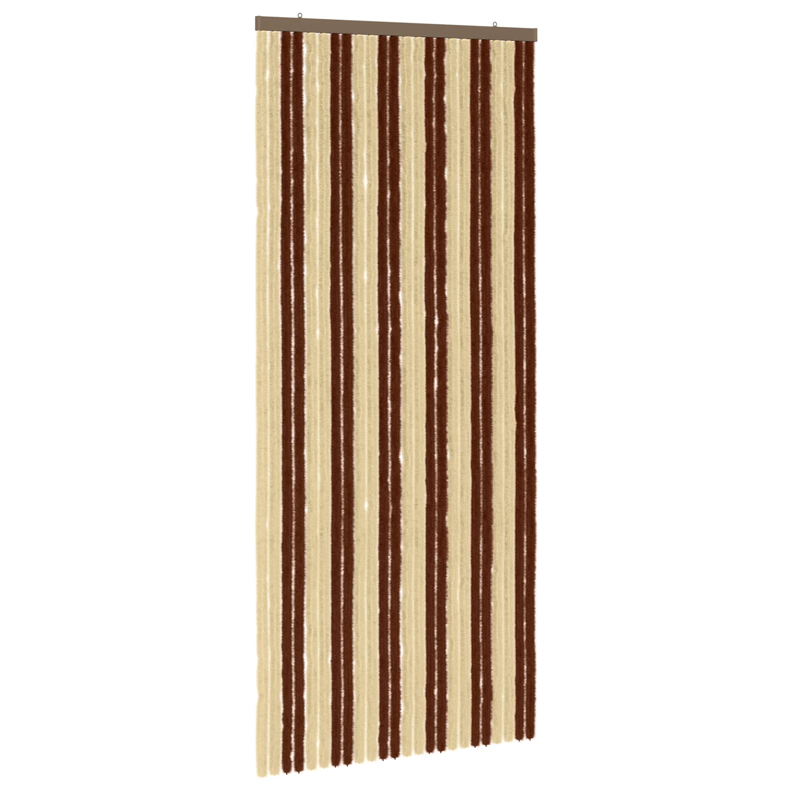 Zavjesa protiv insekata Chenille Smeđa i bež 100 x 230 cm