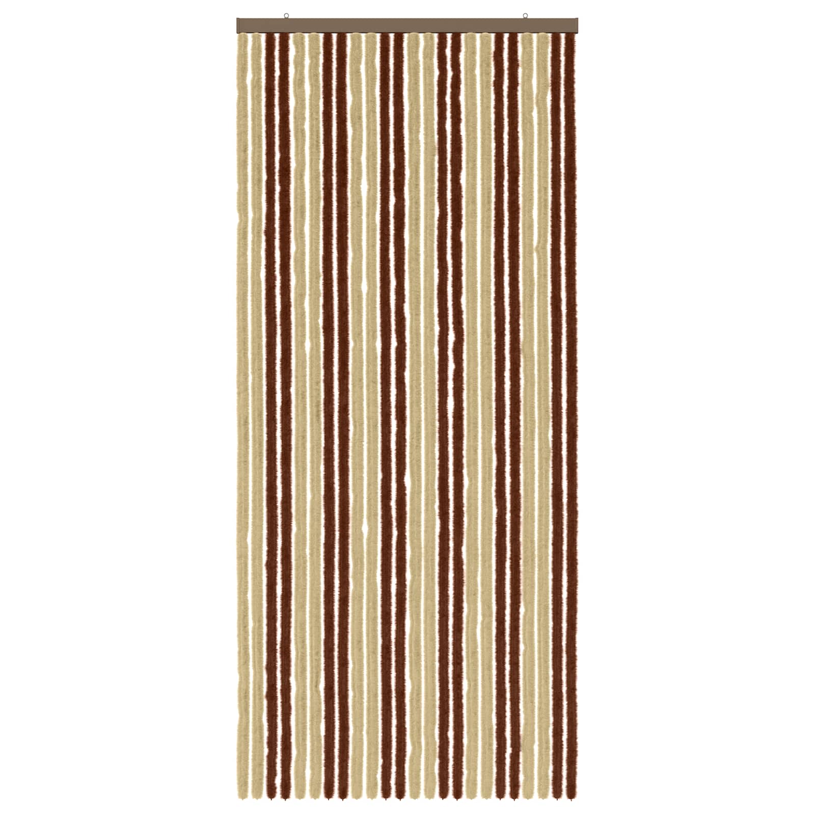 Zavjesa protiv insekata Chenille Smeđa i bež 100 x 230 cm
