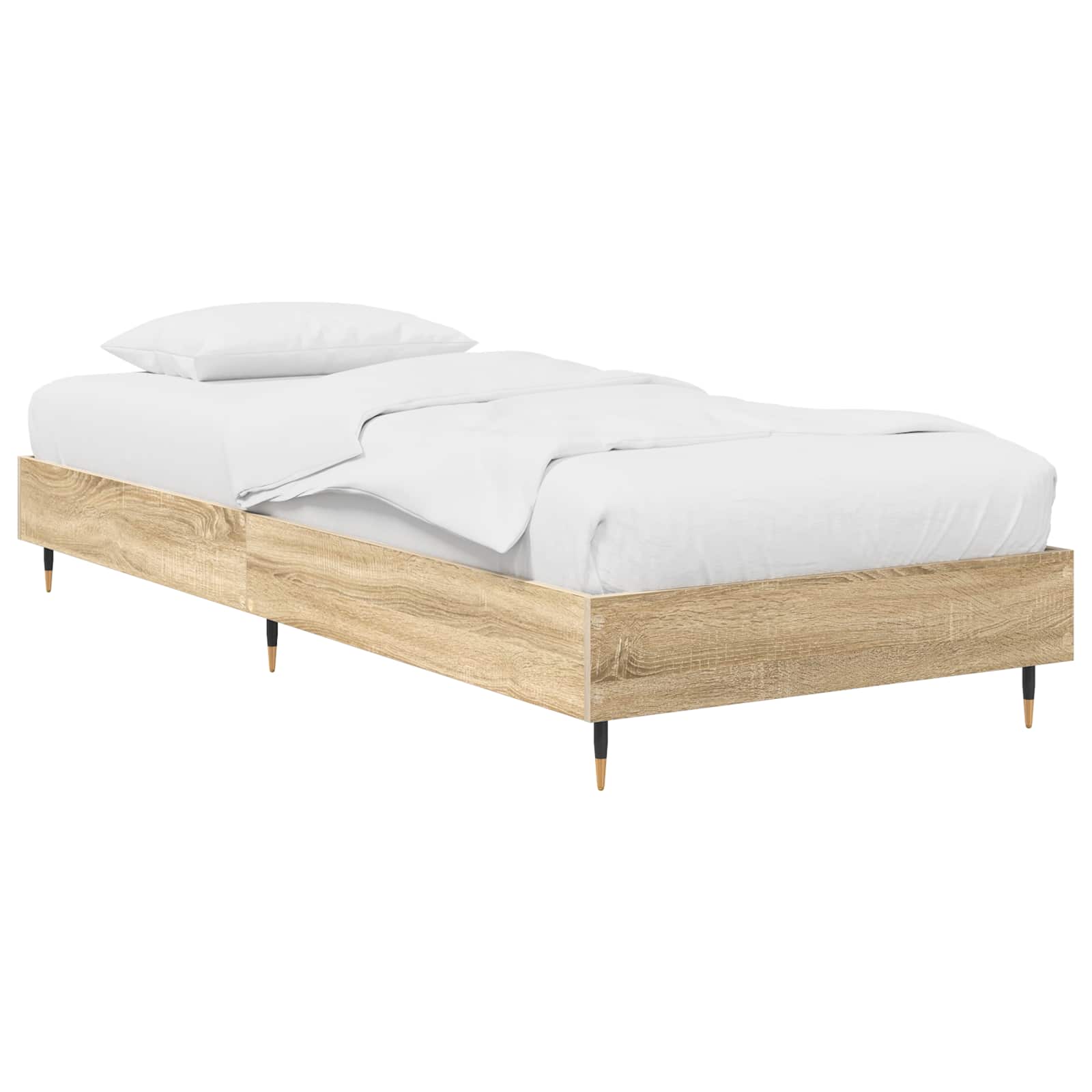 Krevetna konstrukcija Hrast sonoma 80 x 200 cm