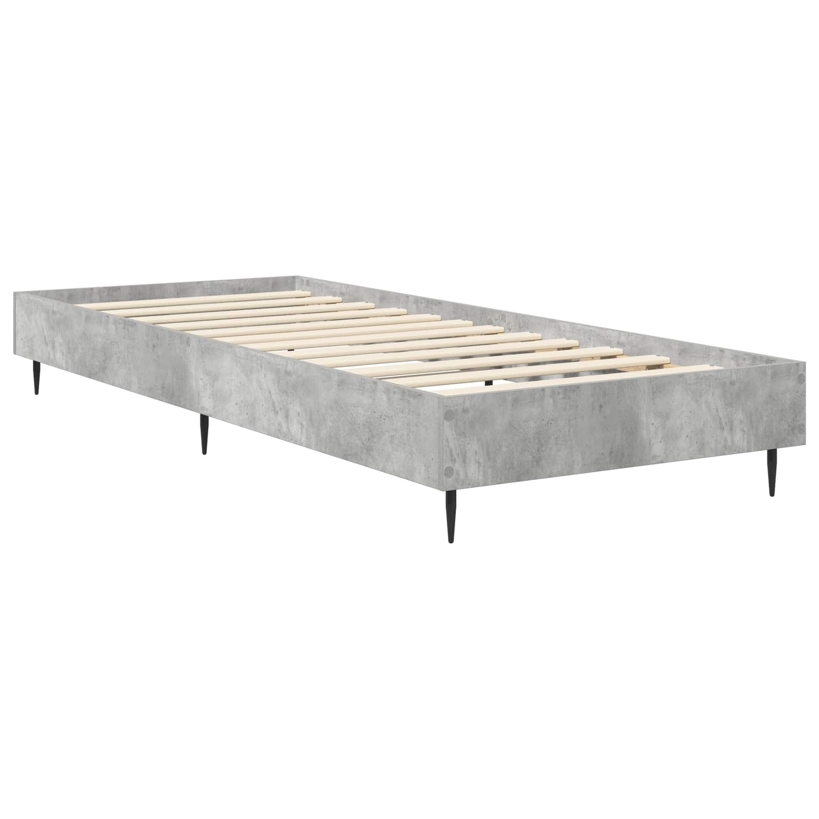 Krevetna konstrukcija Betonska siva 80 x 200 cm