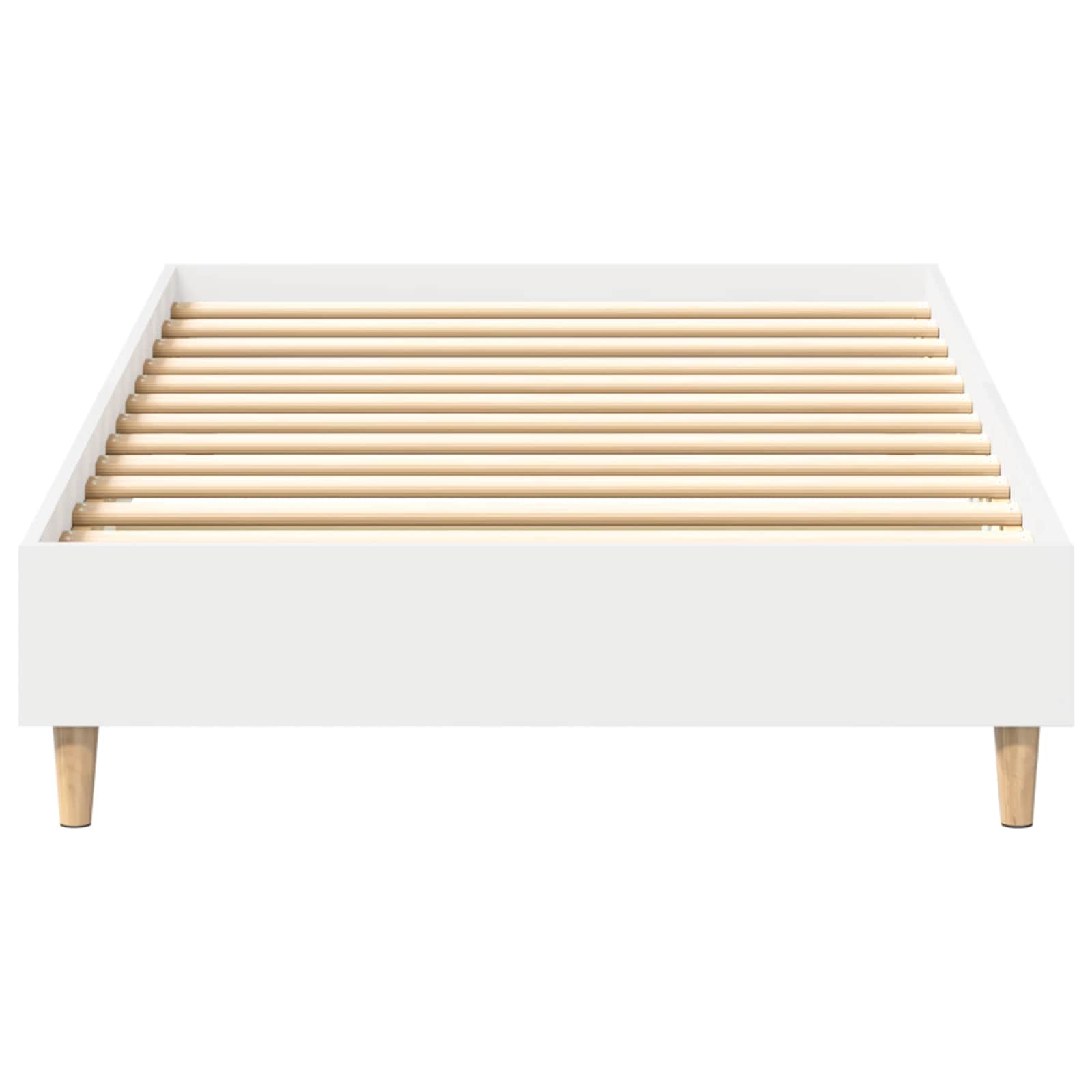 Krevetna konstrukcija Bijela 80 x 200 cm Konstruirano drvo