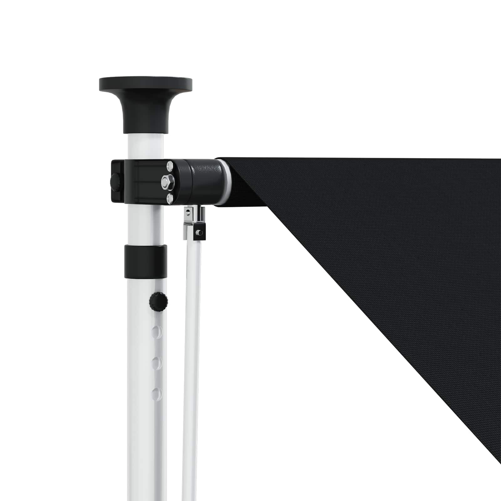 Ručno sklopiva tenda Crna 100 cm