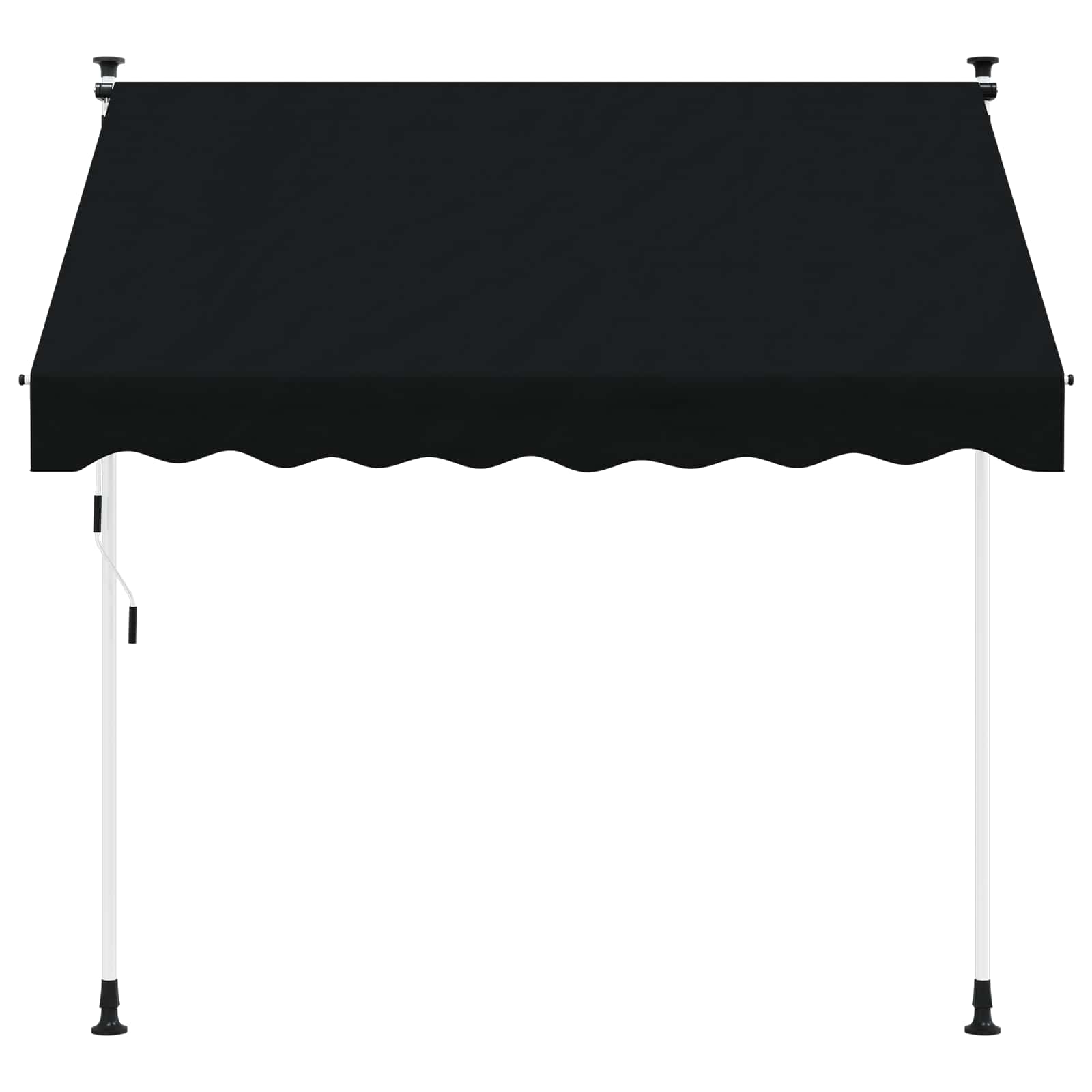 Ručno sklopiva tenda Crna 100 cm