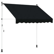 Ručno sklopiva tenda Crna 250 cm