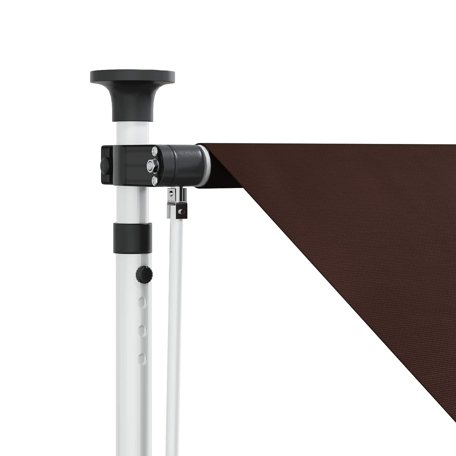 Ručno sklopiva tenda Smeđa 400 cm