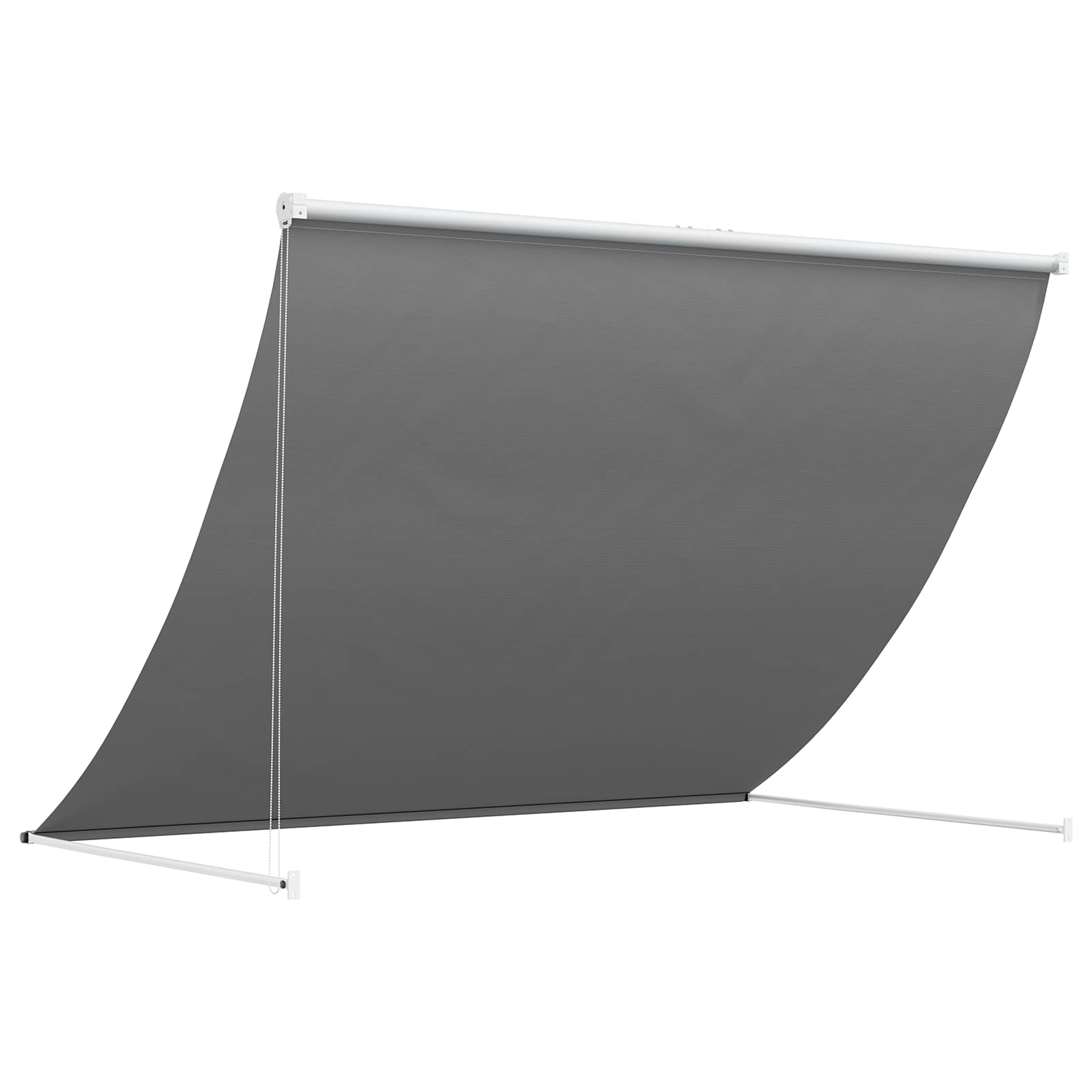 Nadstrešnica Svjetlosiva 250 x 150 cm