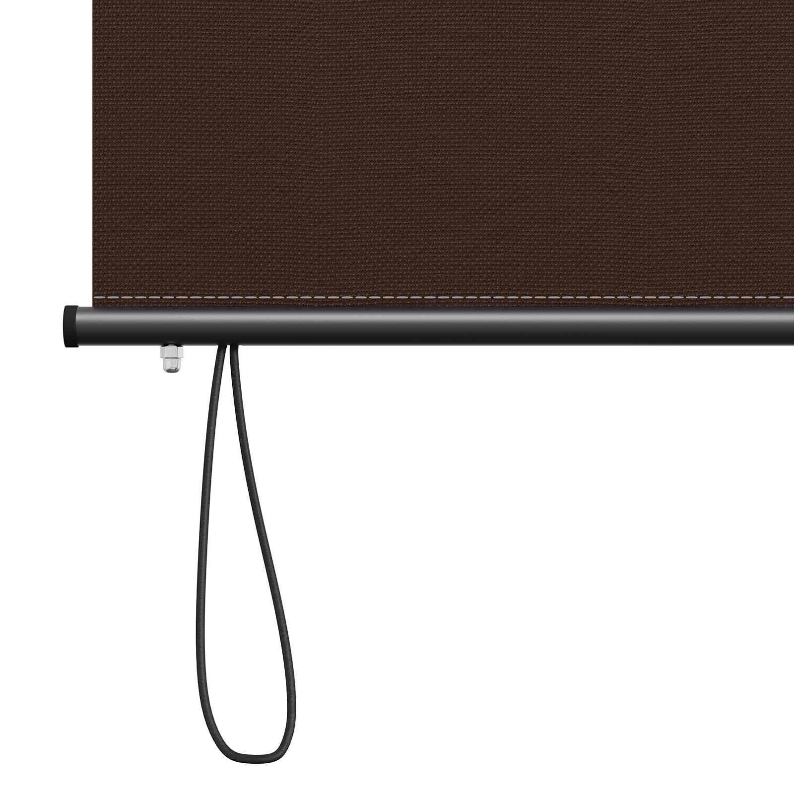 Rolo zavjesa Smeđa 120 x 250 cm Tkanina i aluminij